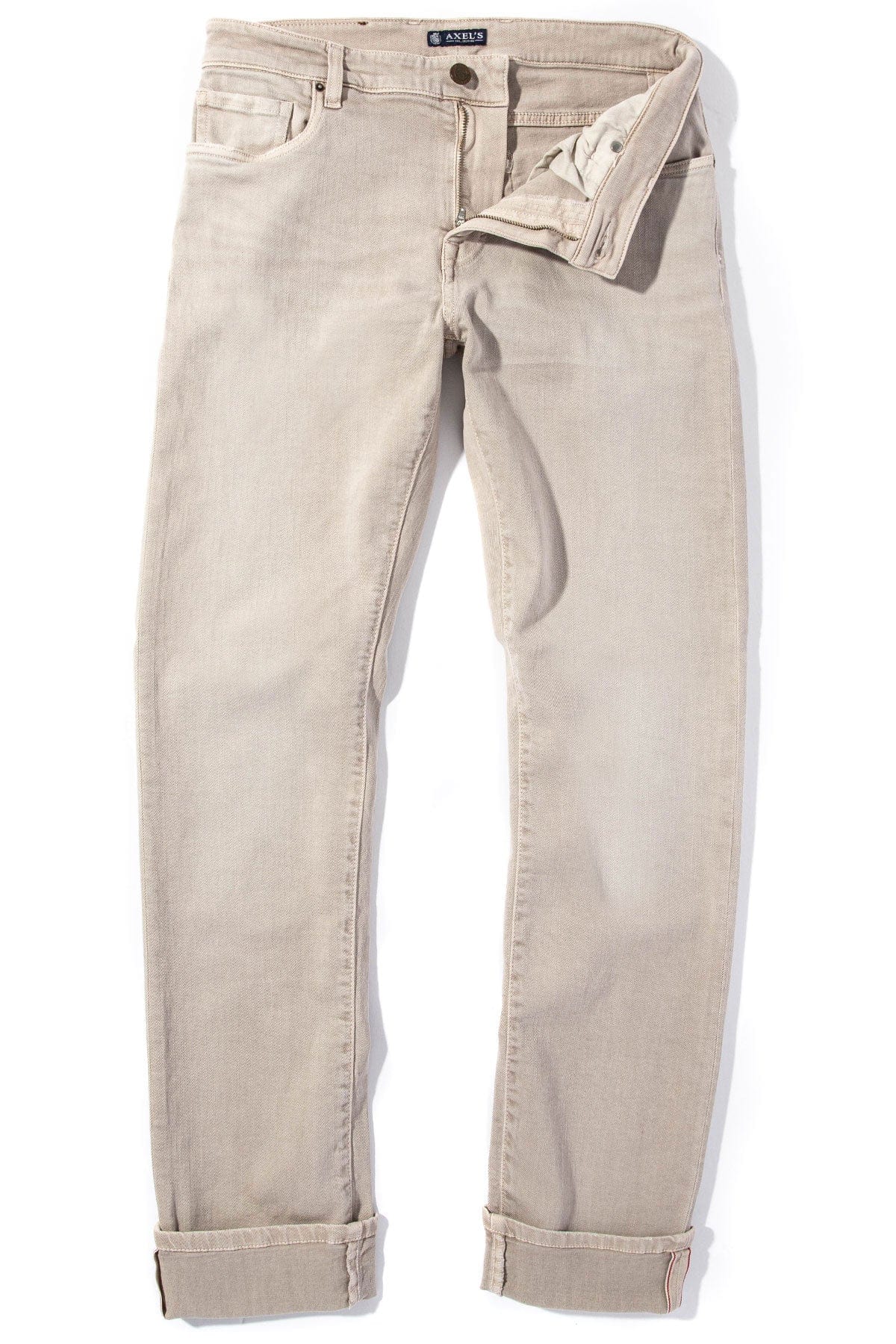 Tucson Selvedge Denim In Sasso - AXEL'S