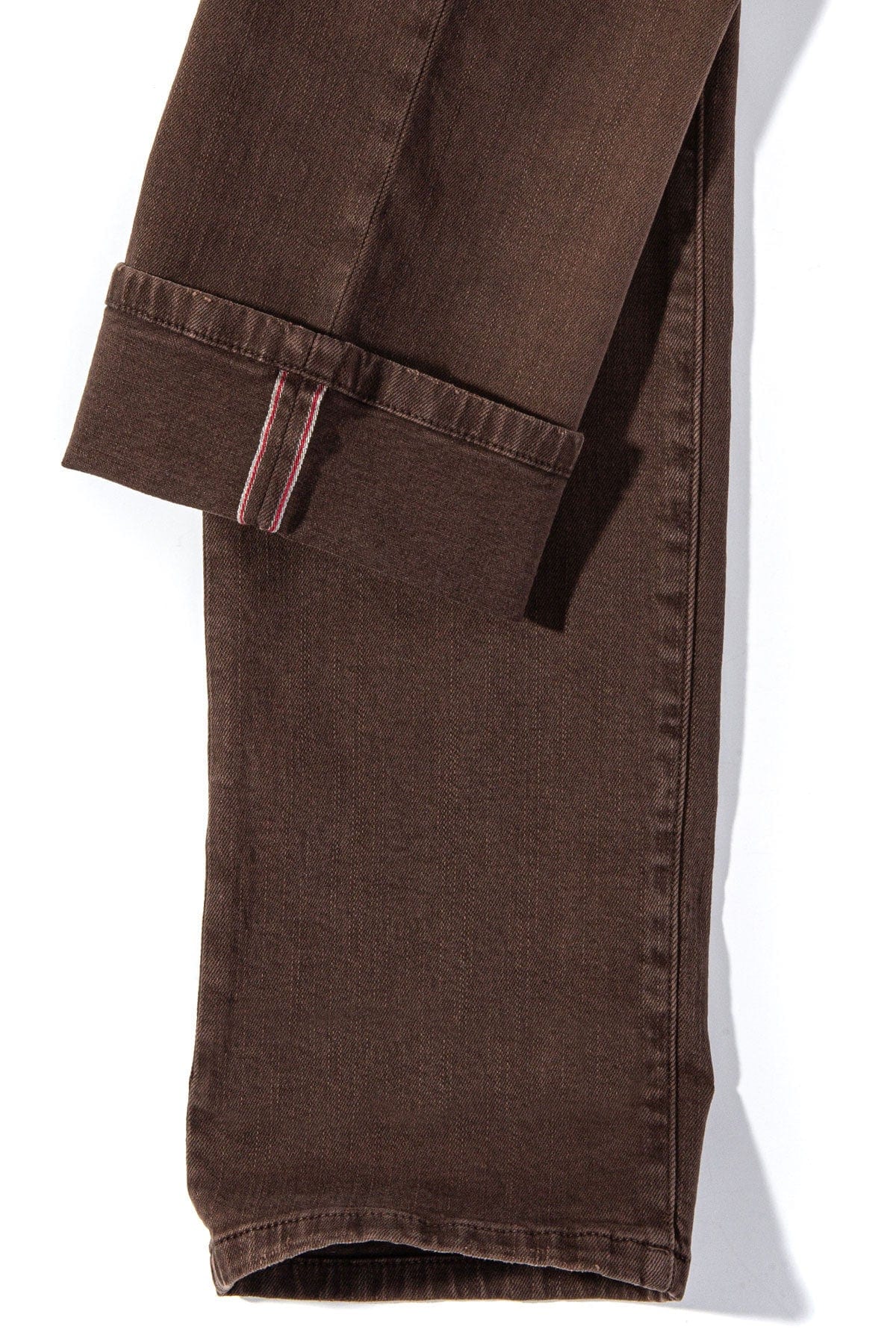 Tucson Selvedge Denim In Wenge - AXEL'S