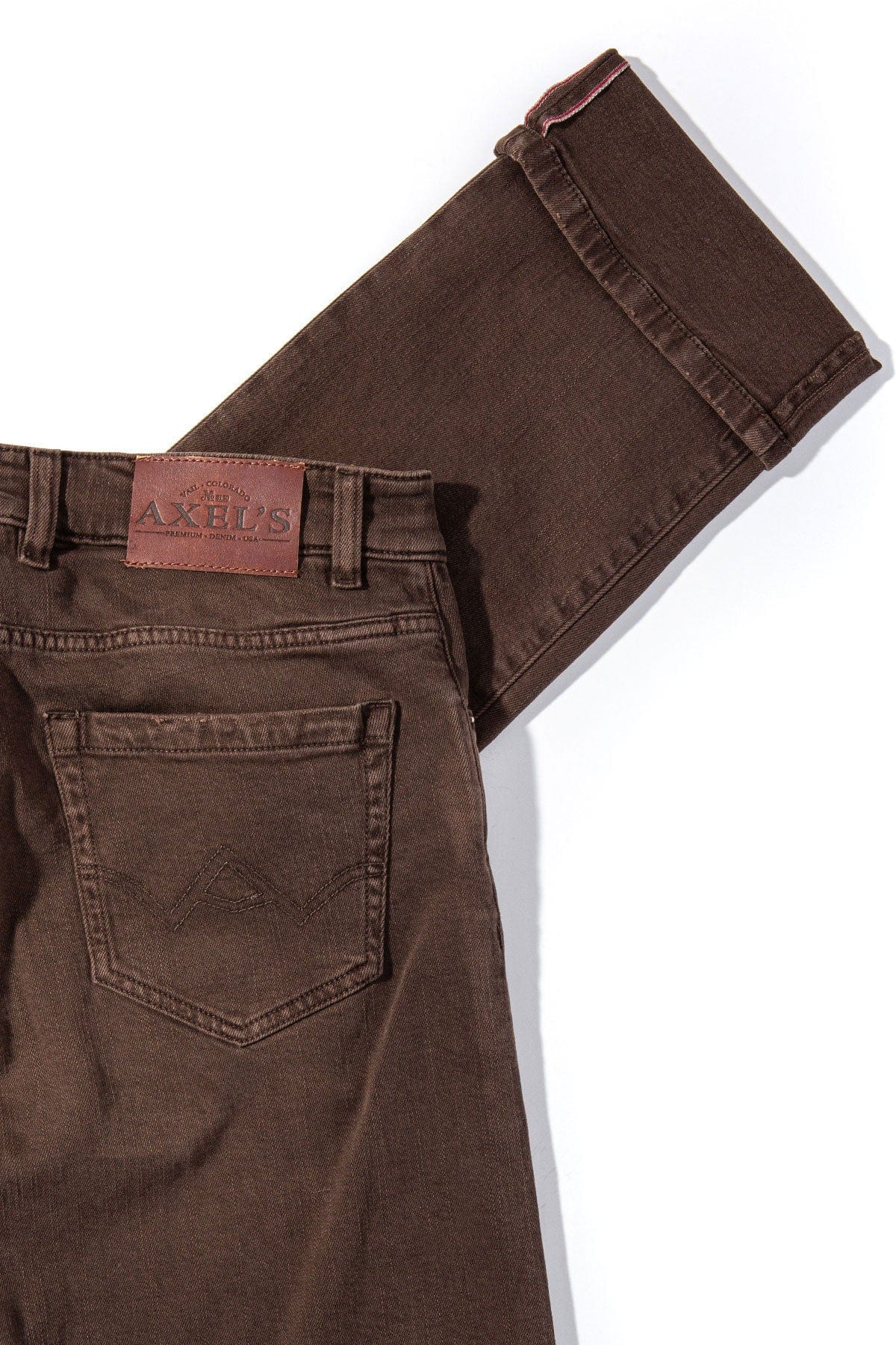 Axel's Premium Denim Tucson Selvedge Denim In Wenge | Mens - Pants - 5 Pocket