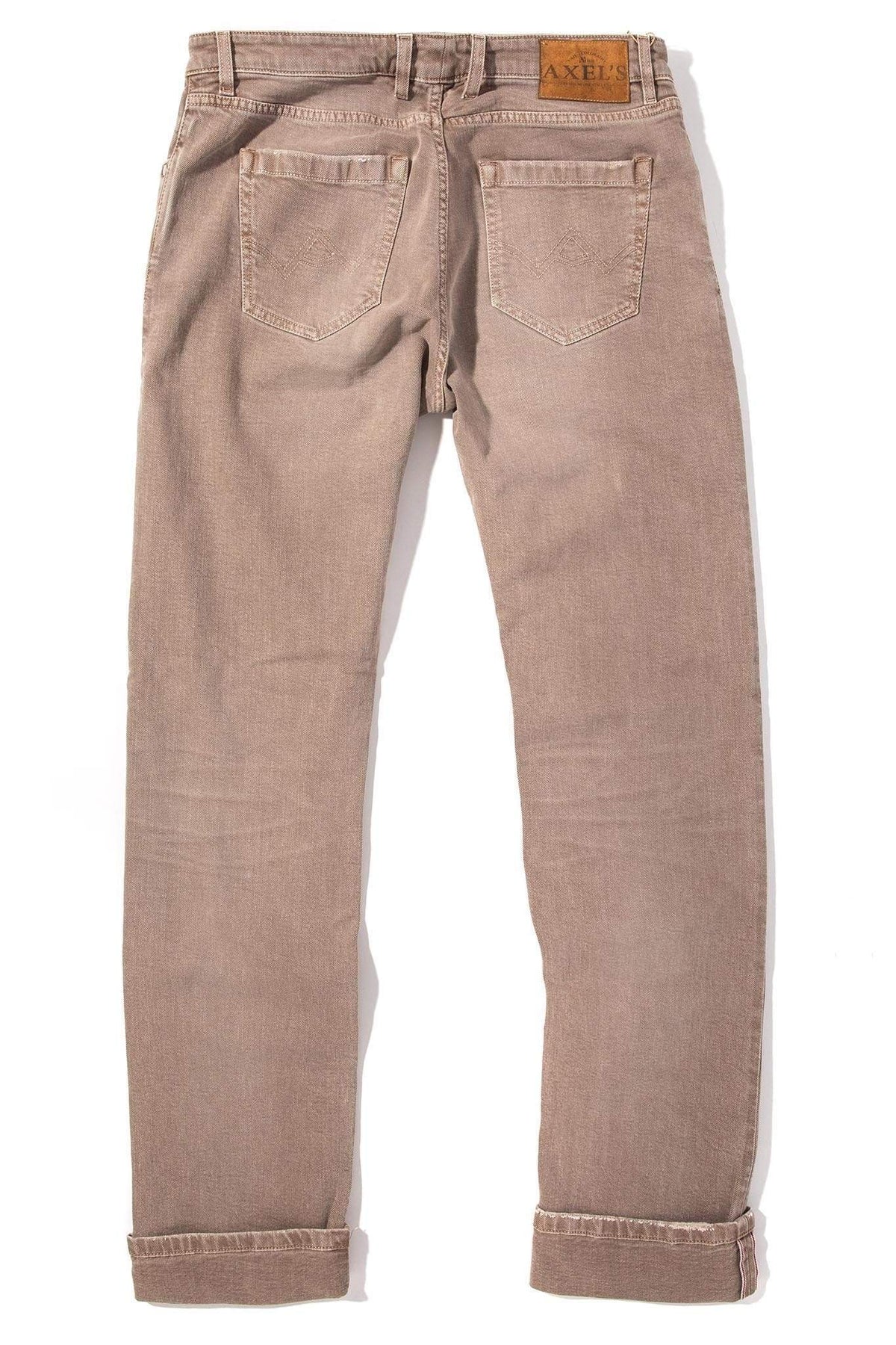 Tucson Selvedge Denim In Wheat - AXEL'S