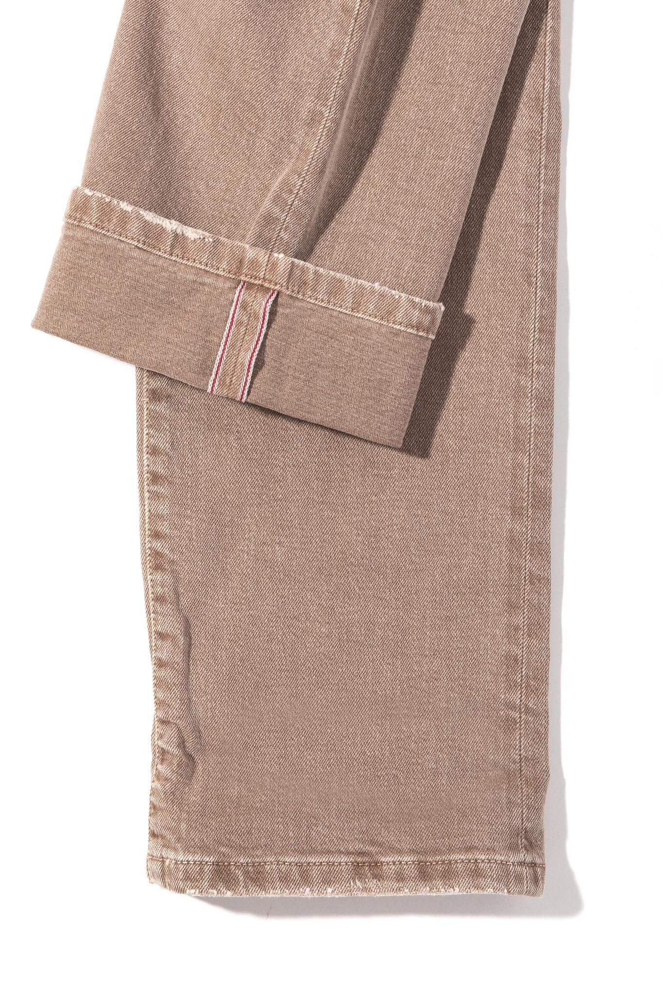Tucson Selvedge Denim In Wheat - AXEL'S