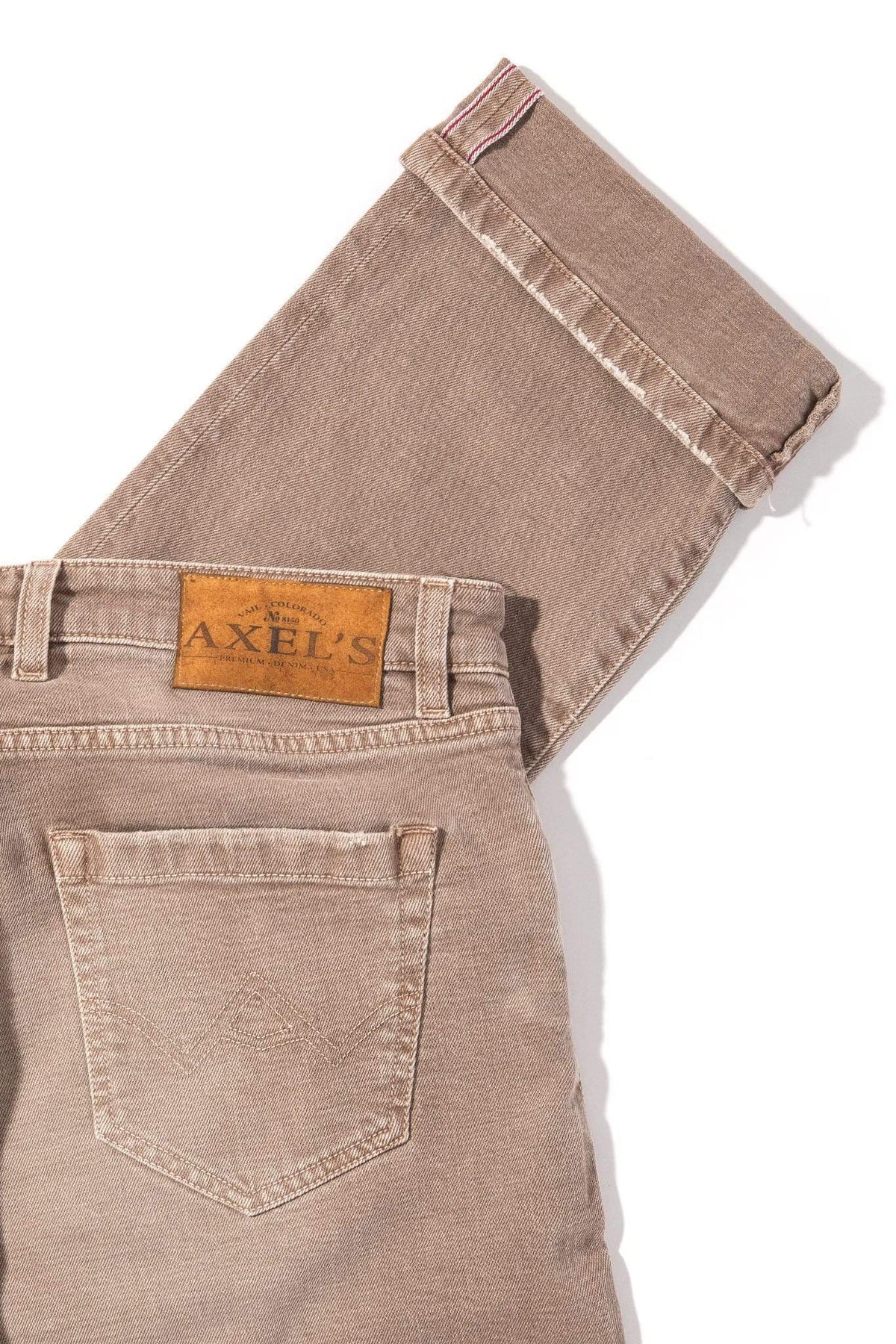 Tucson Selvedge Denim In Wheat - AXEL'S