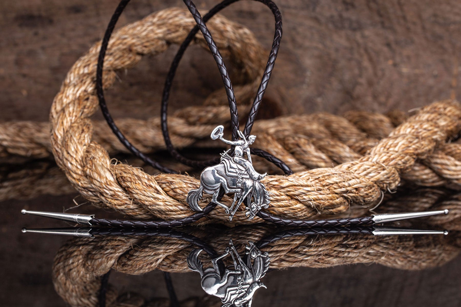 Comstock Heritage Cory Bronc Bolo Tie | Mens - Accessories - Bolo Tie