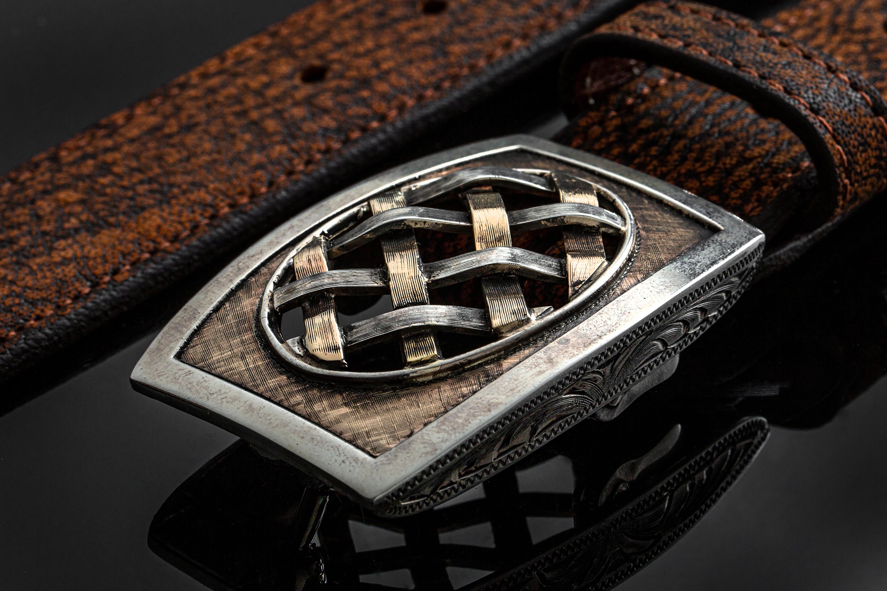 Preston Lattice | Belts And Buckles - Trophy | American Buckle Collection