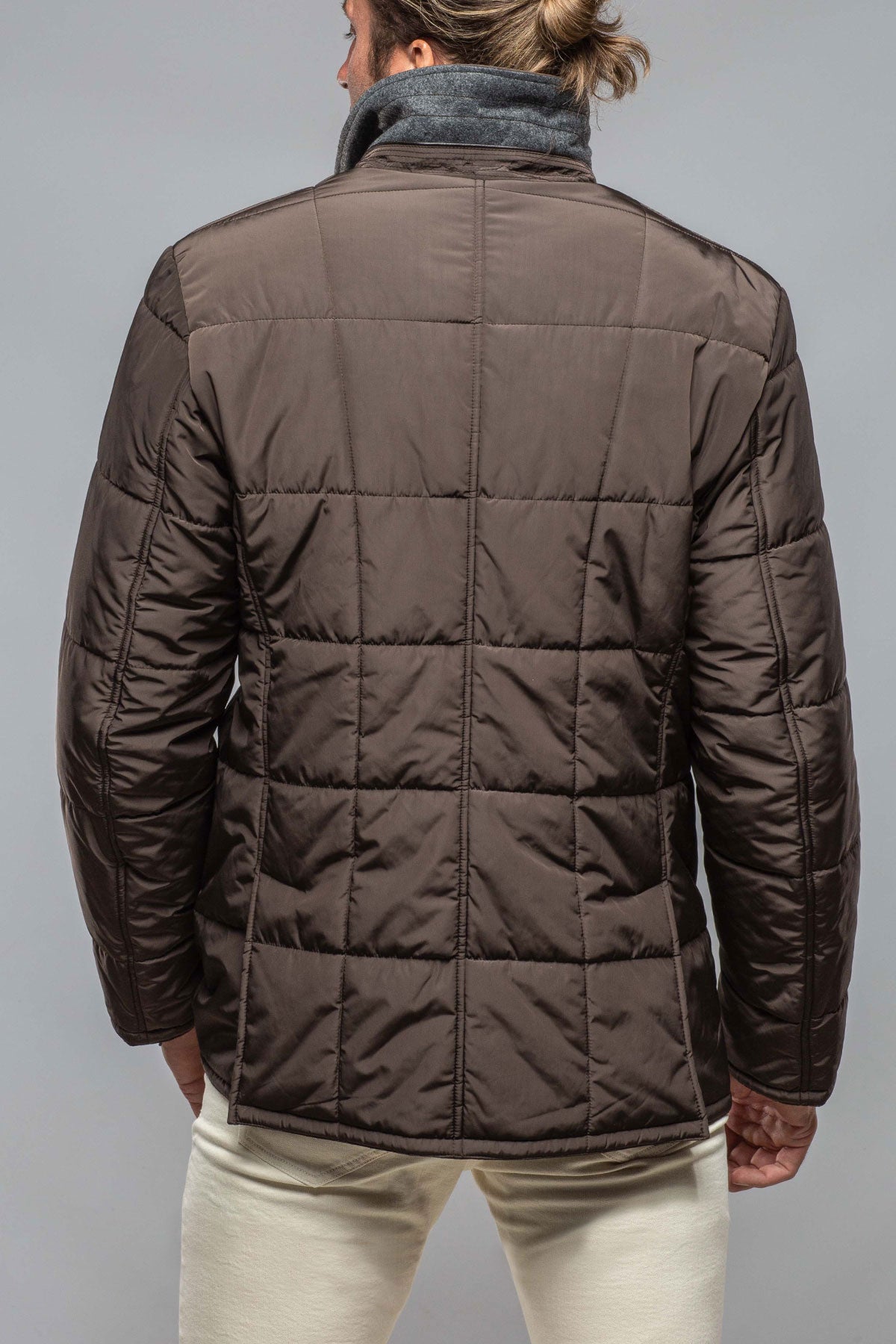 Edison Quilted Jacket In Military | Warehouse - Mens - Outerwear - Cloth | Gimo's