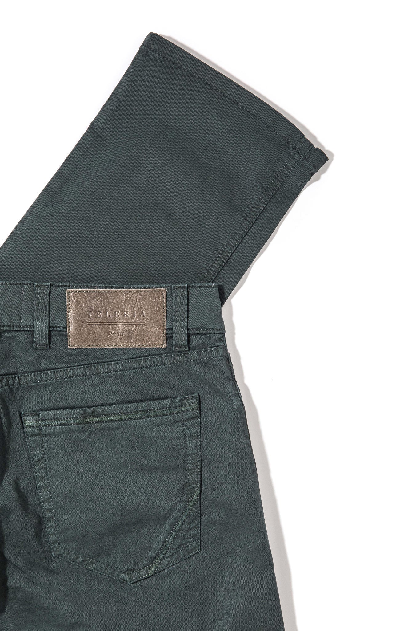 Fowler Ultralight Performance Pant In Verde Loden | Mens - Pants - 5 Pocket | Teleria Zed