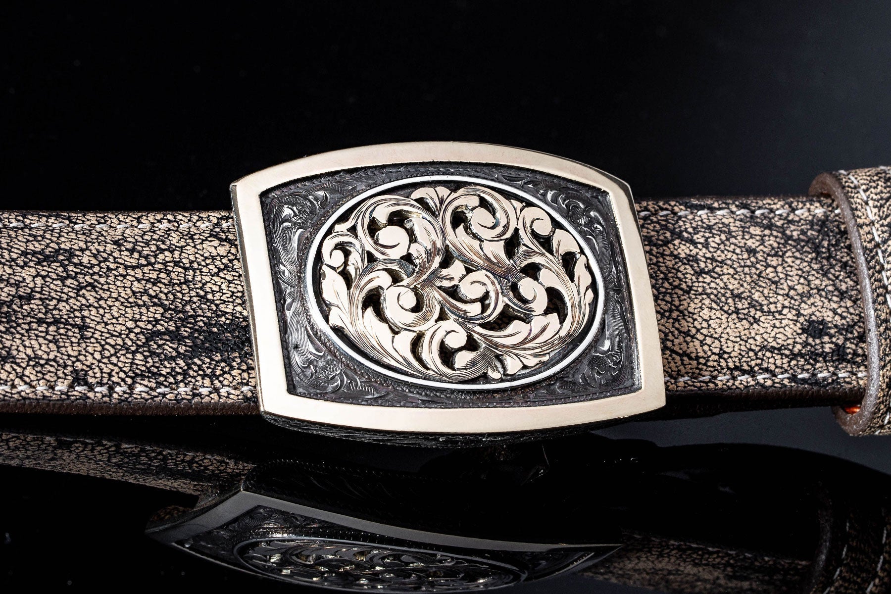 Preston Plaza 14K B | Belts And Buckles - Trophy | Comstock Heritage