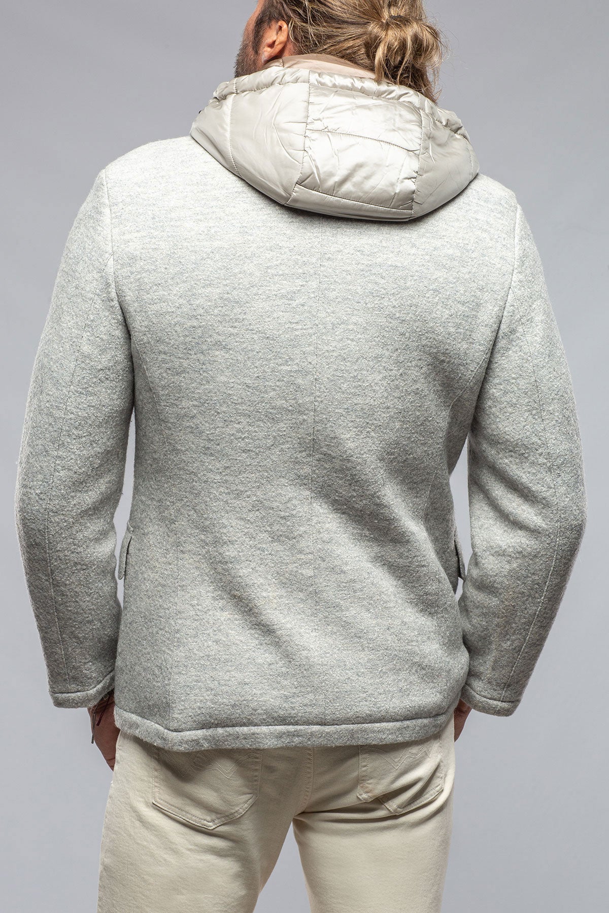 Carmichael Wool/Mohair Jacket In Light Grey | Warehouse - Mens - Outerwear - Cloth | Gimo's