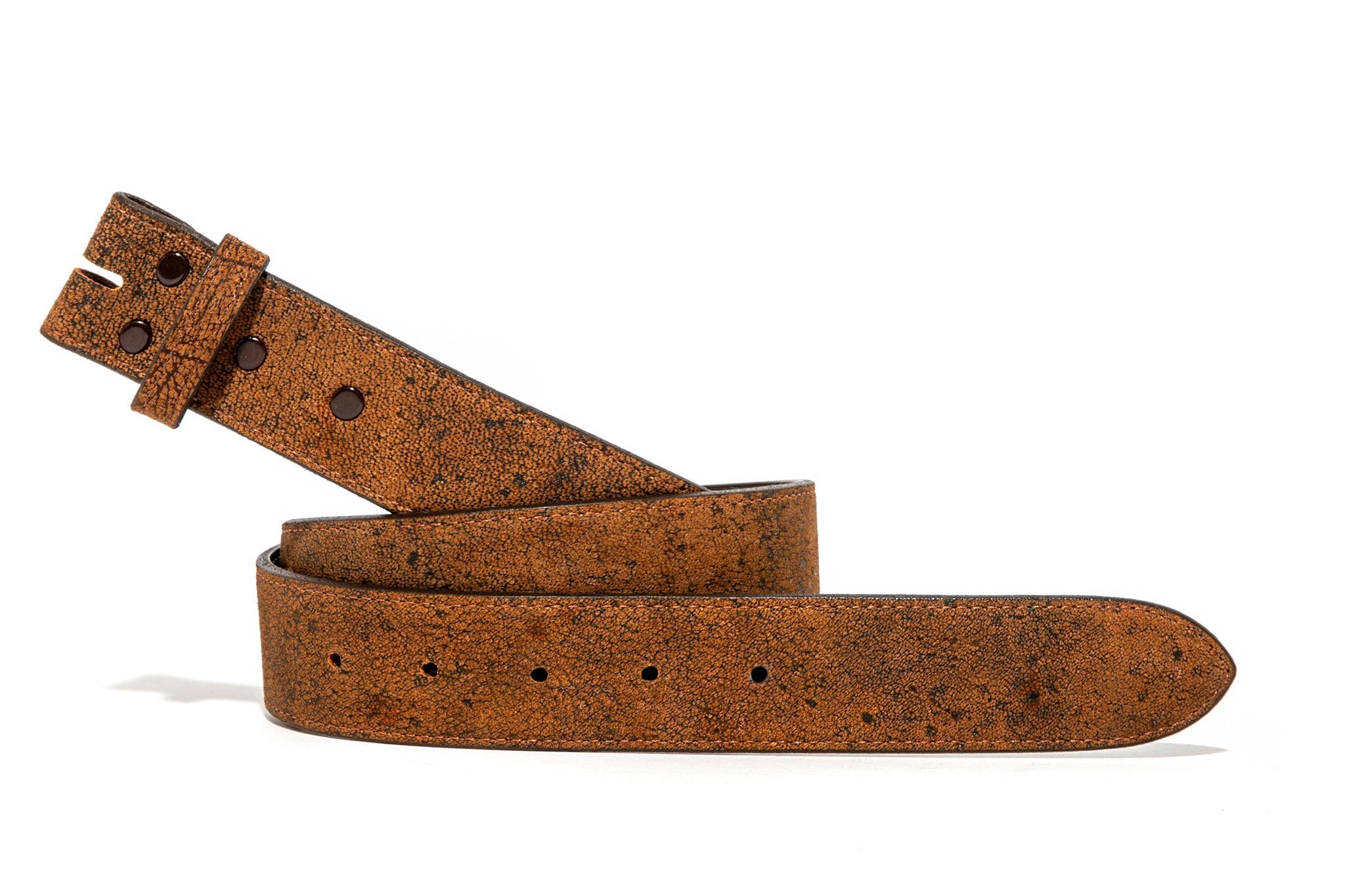 Chacon | Cognac Wildebeest Strap | Belts And Buckles - Belts
