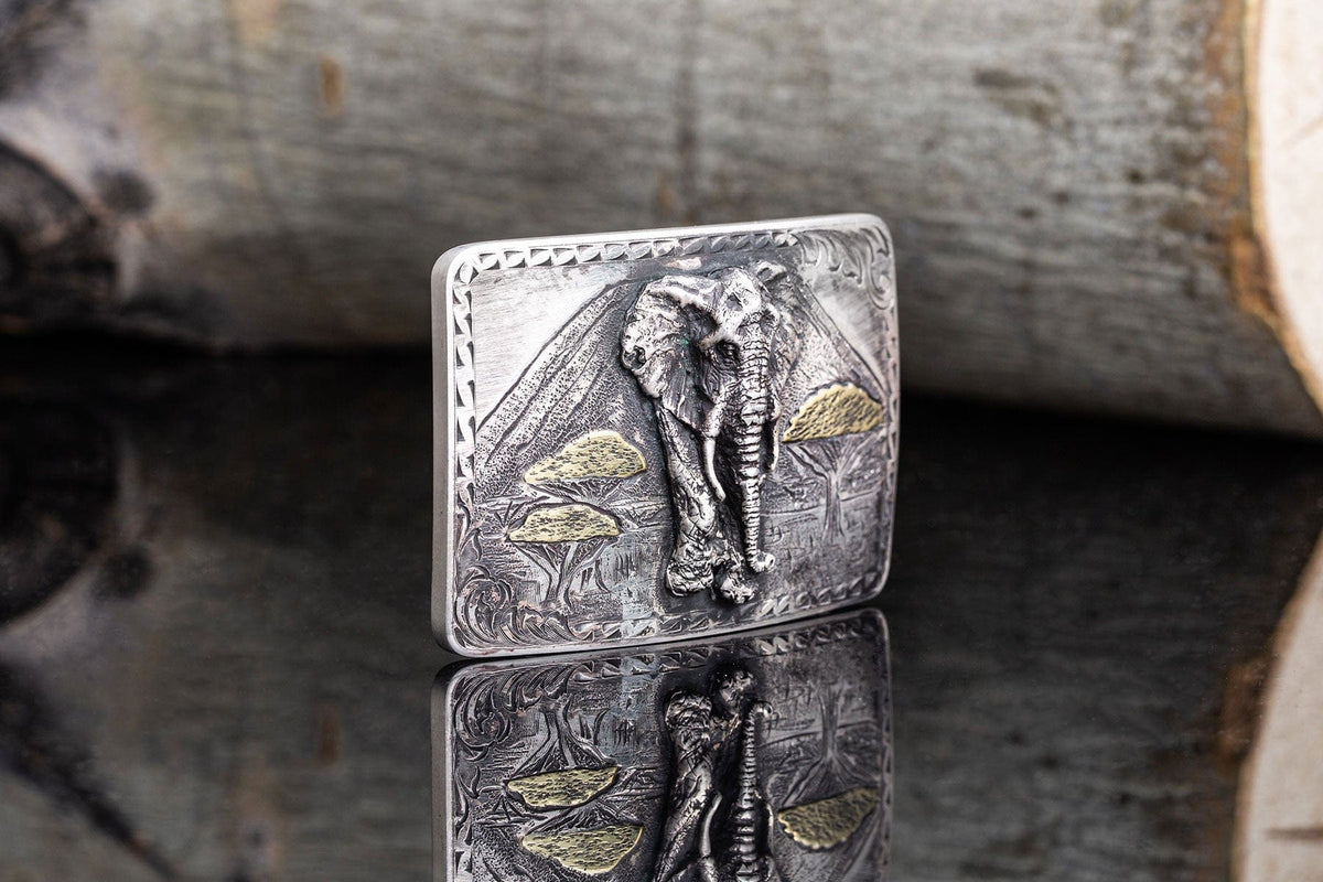 Mason Hatari 14k Trophy Buckle - AXEL'S
