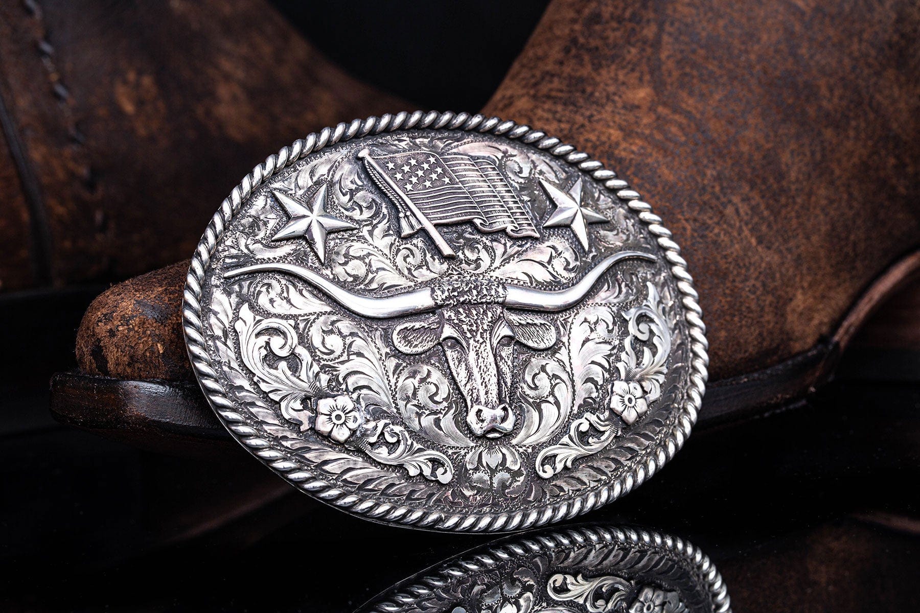 Comstock Heritage American Rodeo Trophy Buckle | Belts And Buckles - Trophy