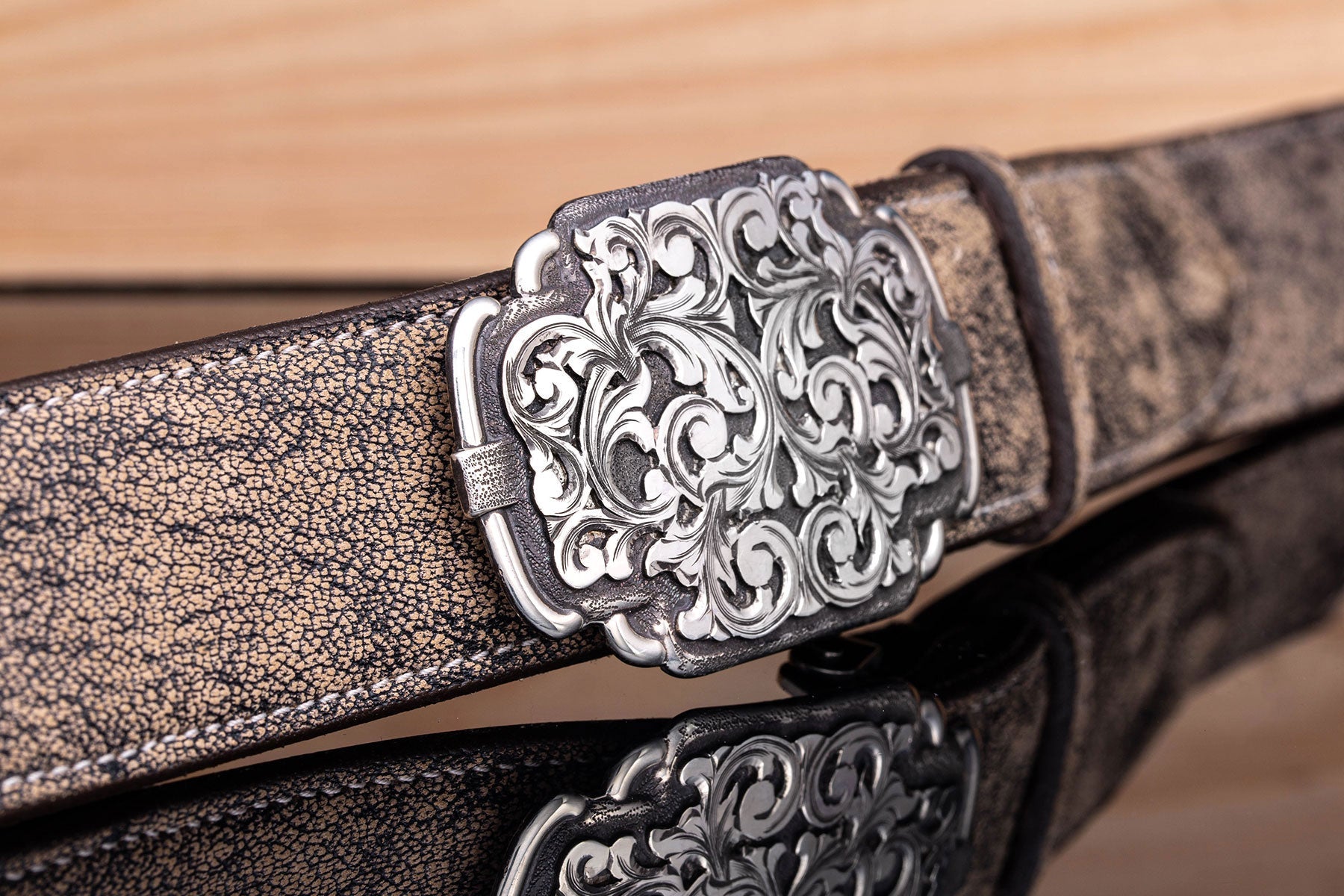Comstock Heritage AO Corday Swirl Trophy Buckle Belts And Buckles - Trophy