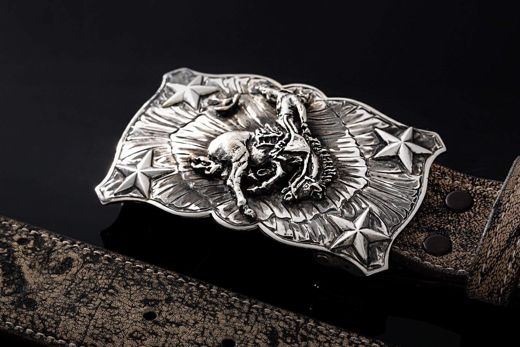 AO Lonestar JDY Trophy Buckle - AXEL'S