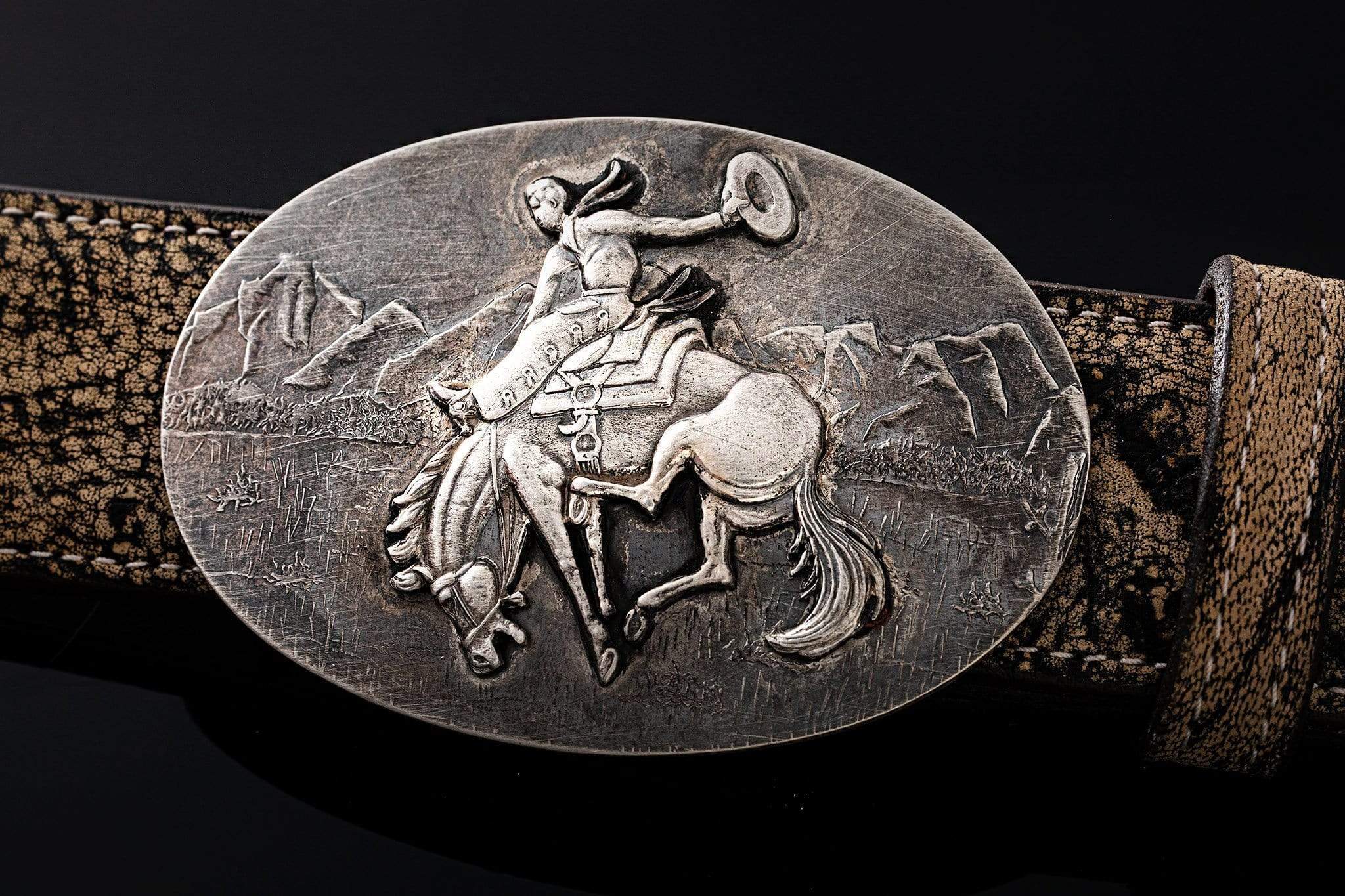 AO Saddle Bronc | Belts And Buckles - Trophy | American Buckle Collection