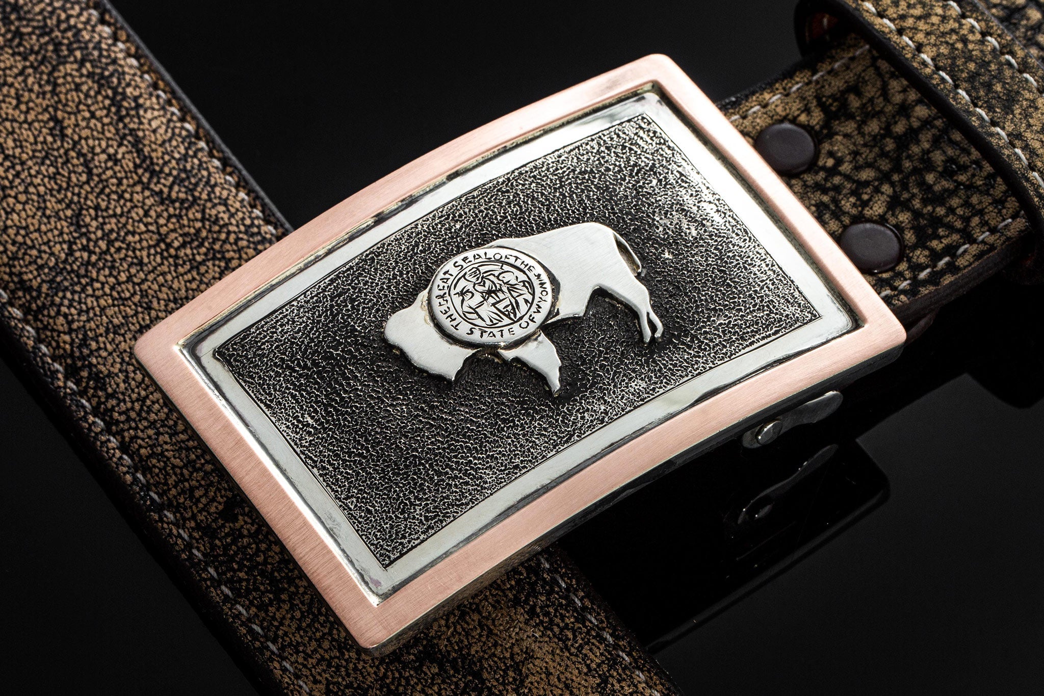 Comstock Heritage AO Wyoming Trophy Buckle Belts And Buckles - Trophy