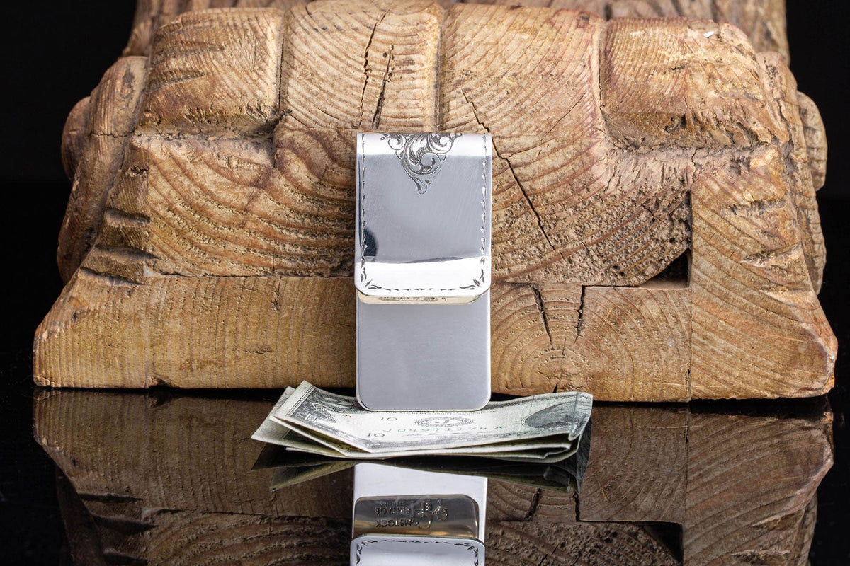 Austin Quail Sterling Silver Money Clip - AXEL'S