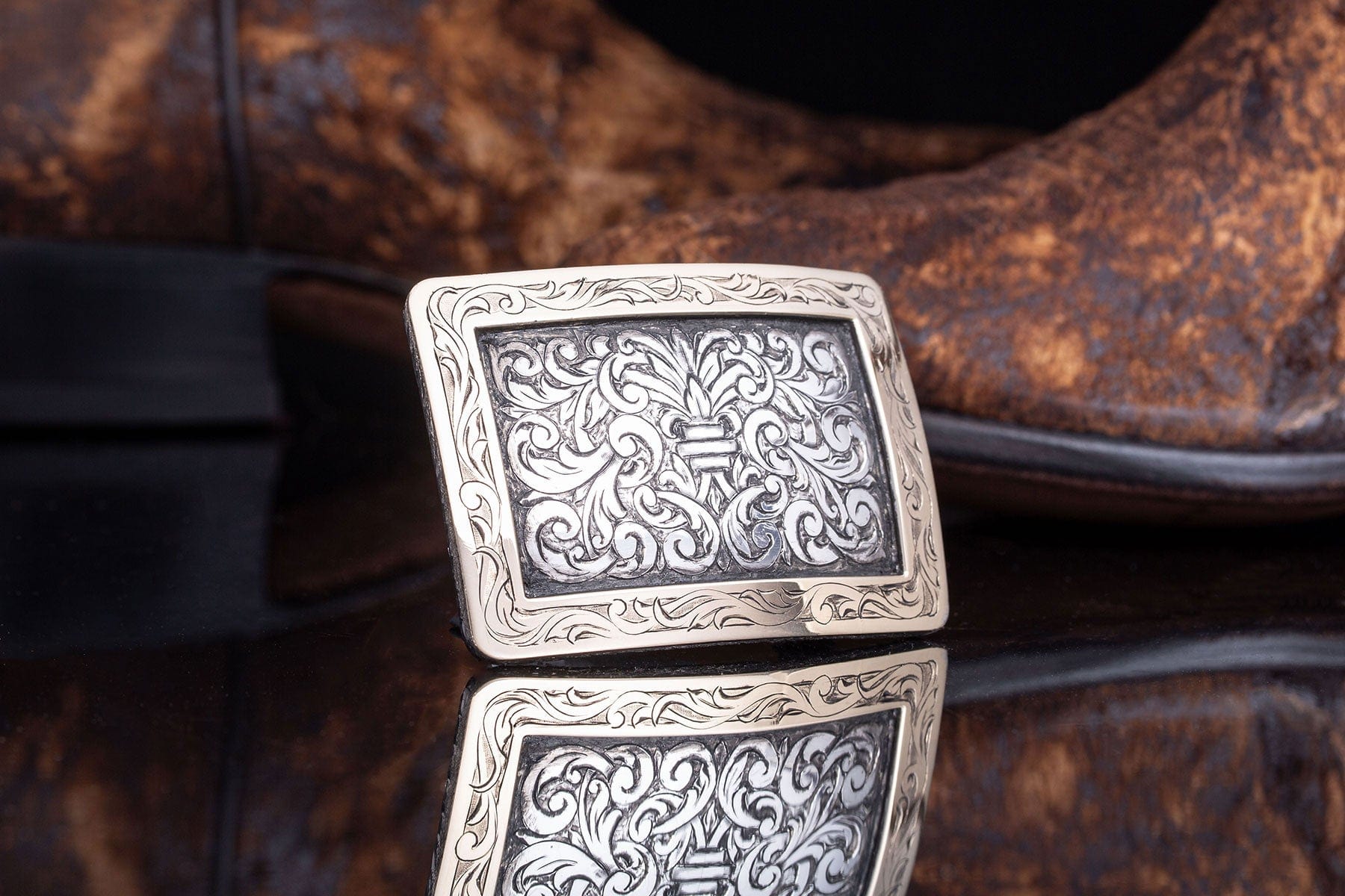 Baker Ford Engraved Gold/Silver - AXEL'S