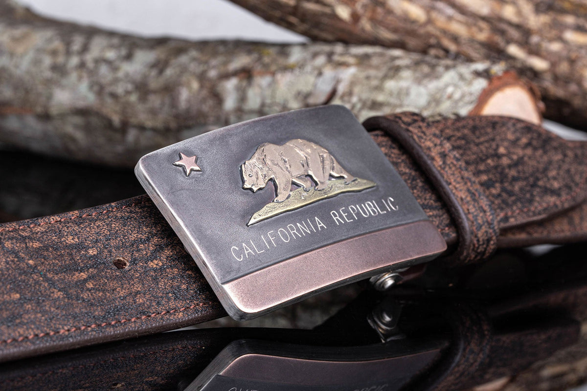 Comstock Heritage | California Flag Trophy Buckle | Belts And Buckles - Trophy