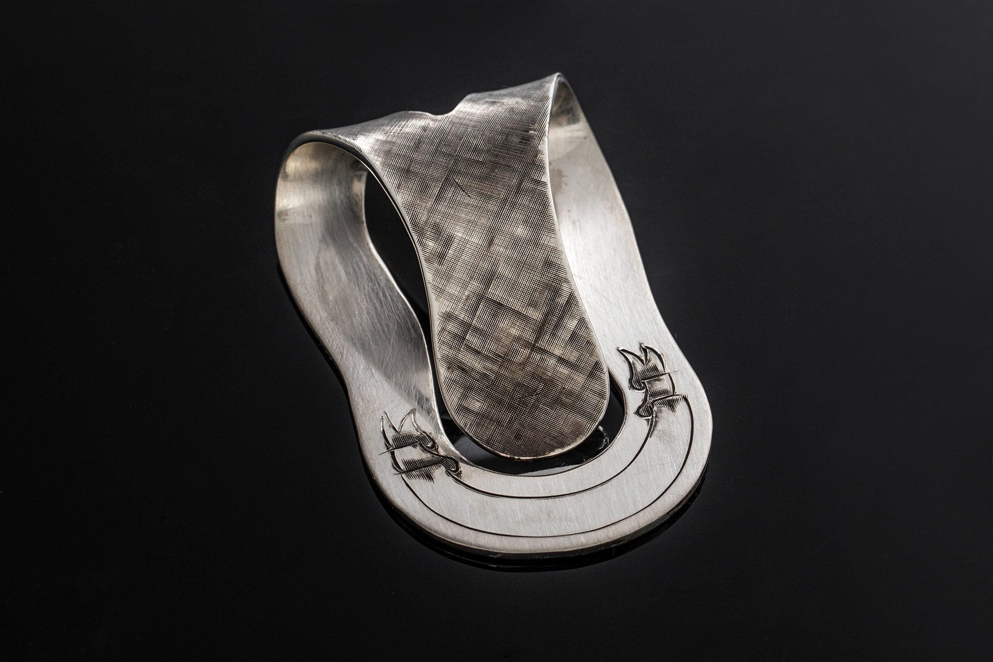 Cross-Hatch Money Clip | Mens - Accessories - Money Clips | American Buckle Collection