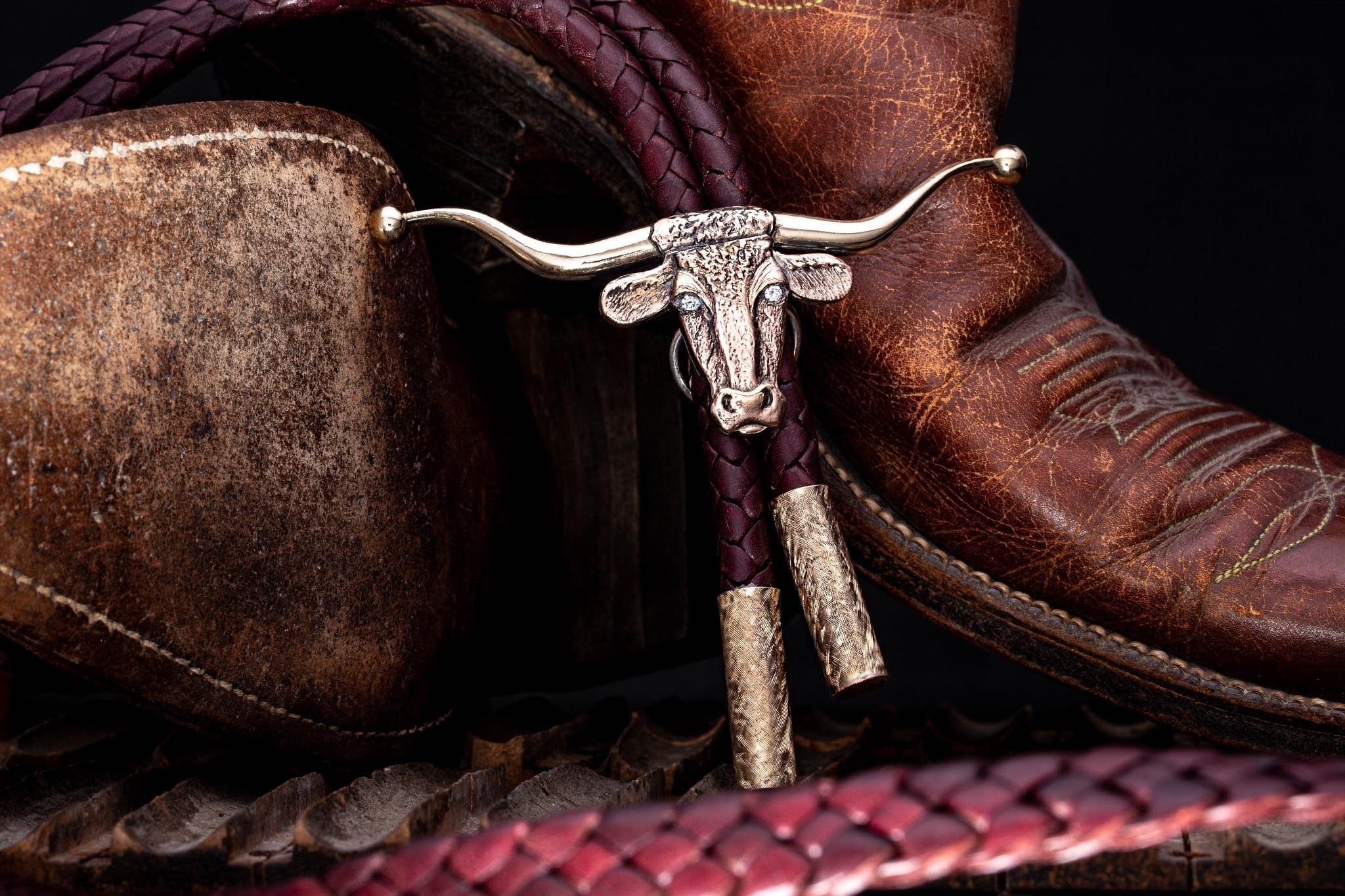 Frisco Steer Bolo Tie - AXEL'S