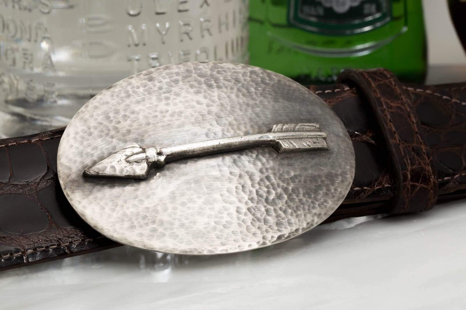 American Buckle Collection Hammered Arrow | Belts And Buckles - Trophy