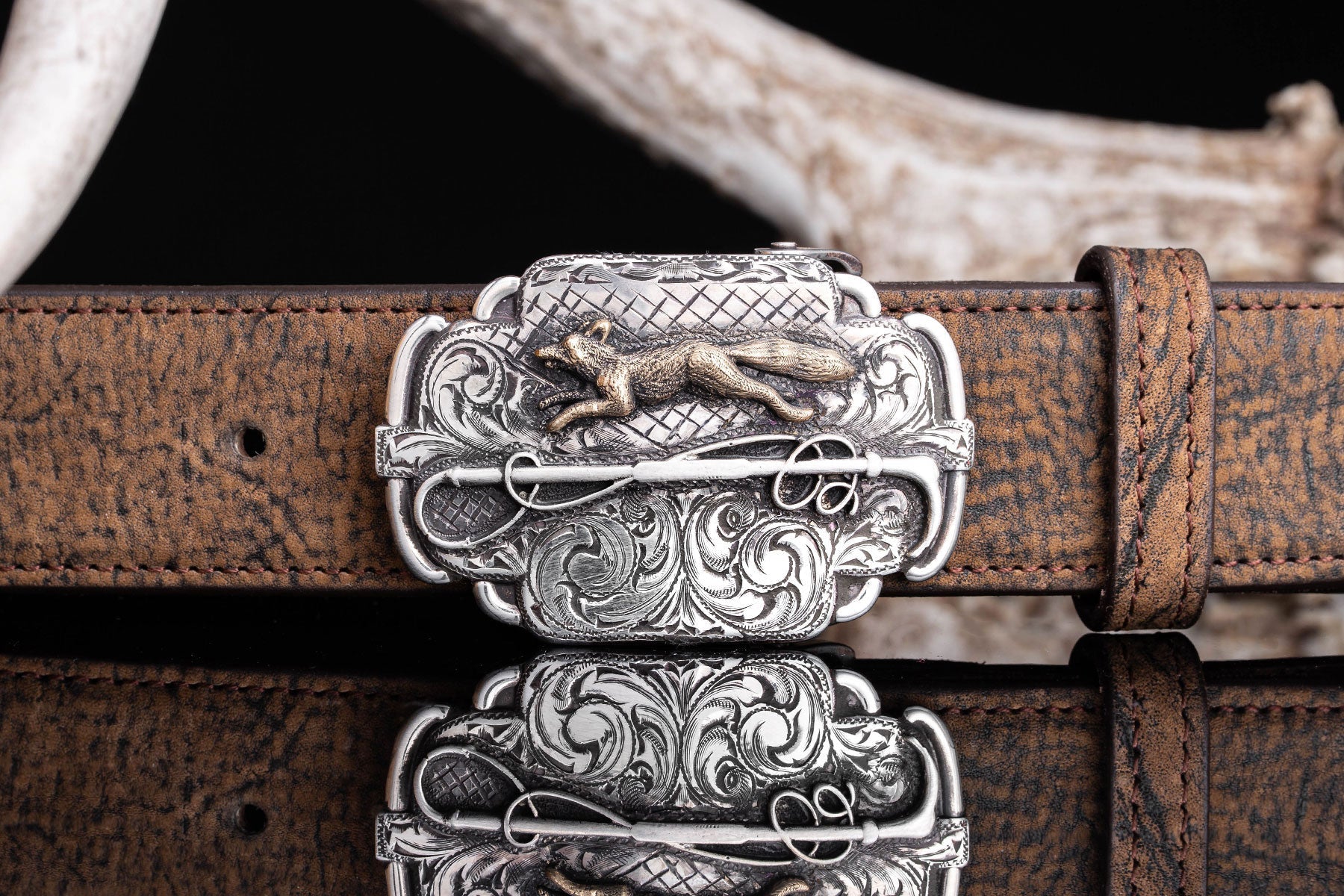 Comstock Heritage | Pendleton Fox Whip Trophy Buckle | Belts And Buckles - Trophy