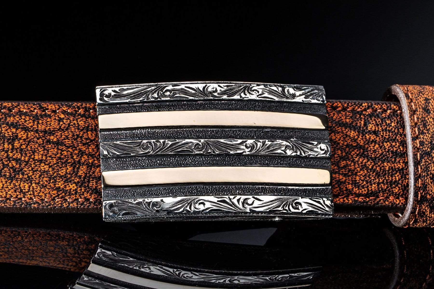 American Buckle Collection Tyson Stripes | Belts And Buckles - Trophy