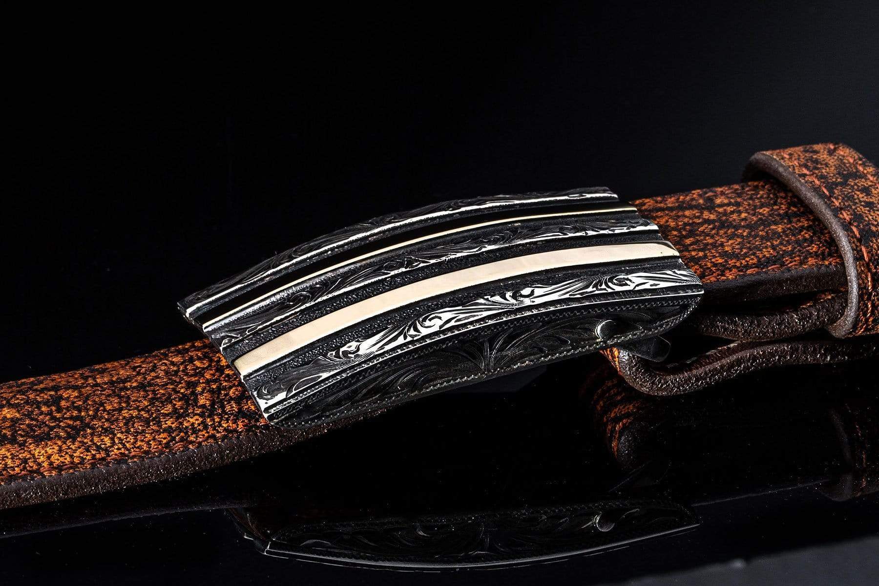 American Buckle Collection Tyson Stripes | Belts And Buckles - Trophy