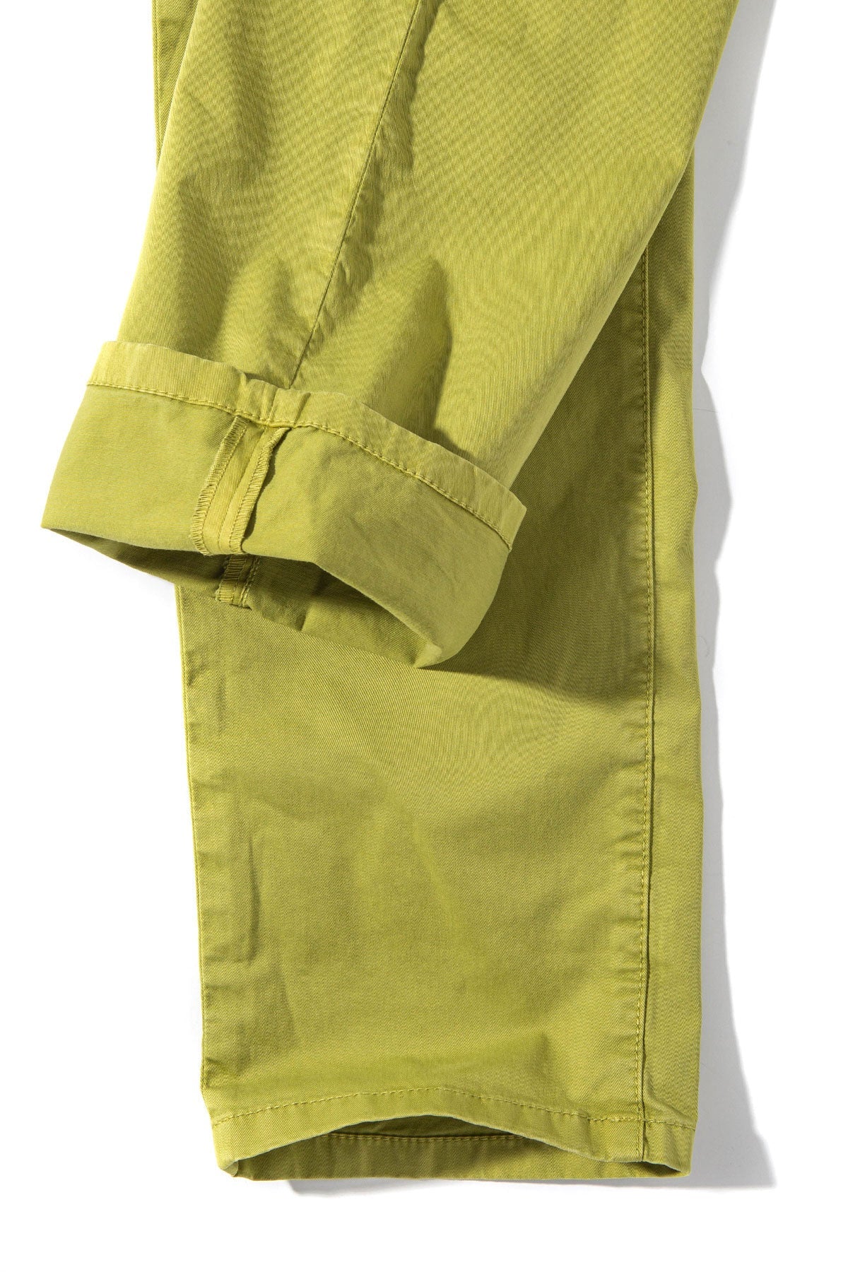 Summit 5-Pocket Cotton Twill In Lime | Mens - Pants - 5 Pocket | Teleria Zed