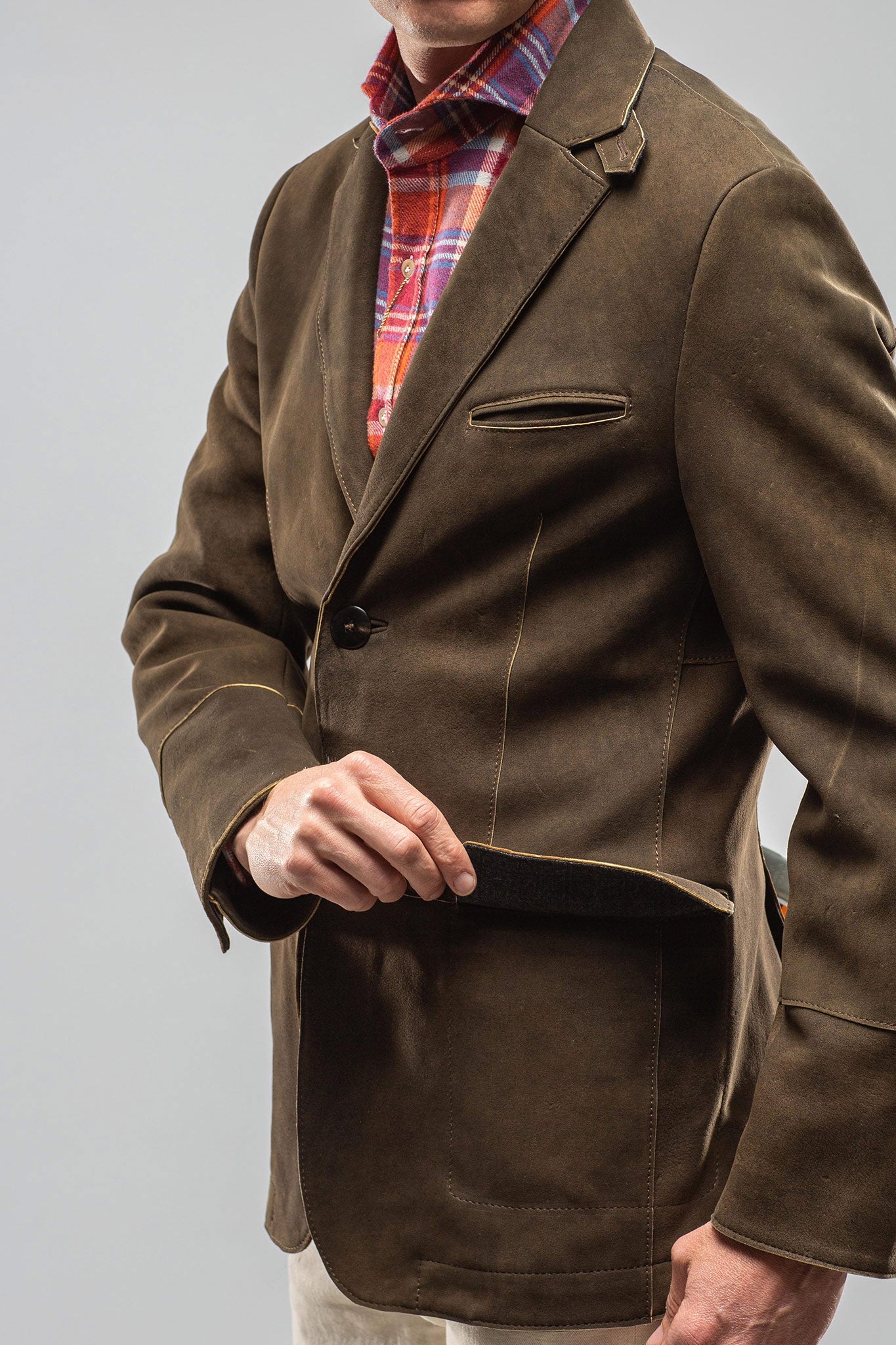 Kimmich 2 Button Blazer | Mens - Outerwear - Leather | Meindl