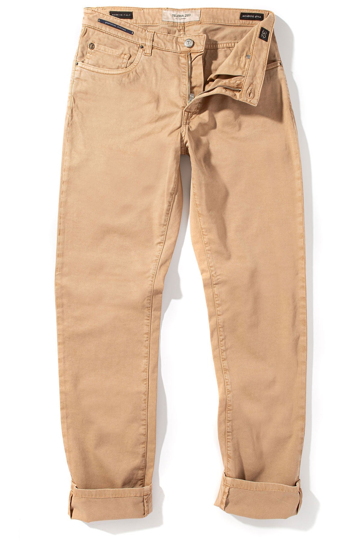 Summit 5-Pocket Cotton Twill In Cannella | Mens - Pants - 5 Pocket | Teleria Zed
