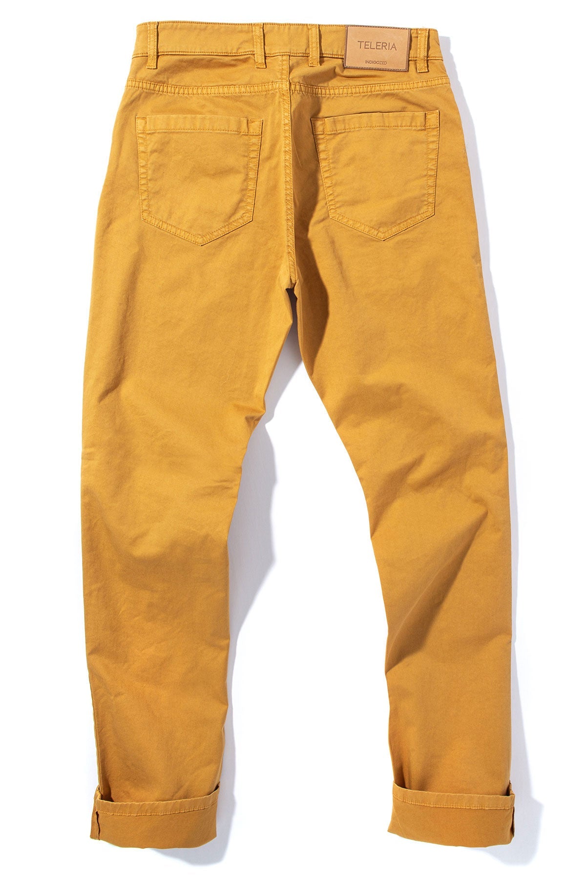 Summit 5-Pocket Cotton Twill In Ochra | Mens - Pants - 5 Pocket | Teleria Zed