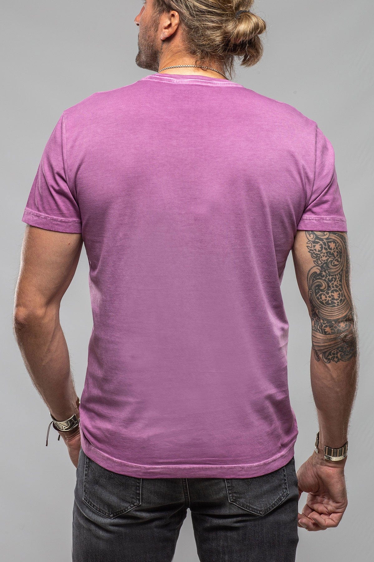 Pismo Cotton T In Plum - AXEL'S