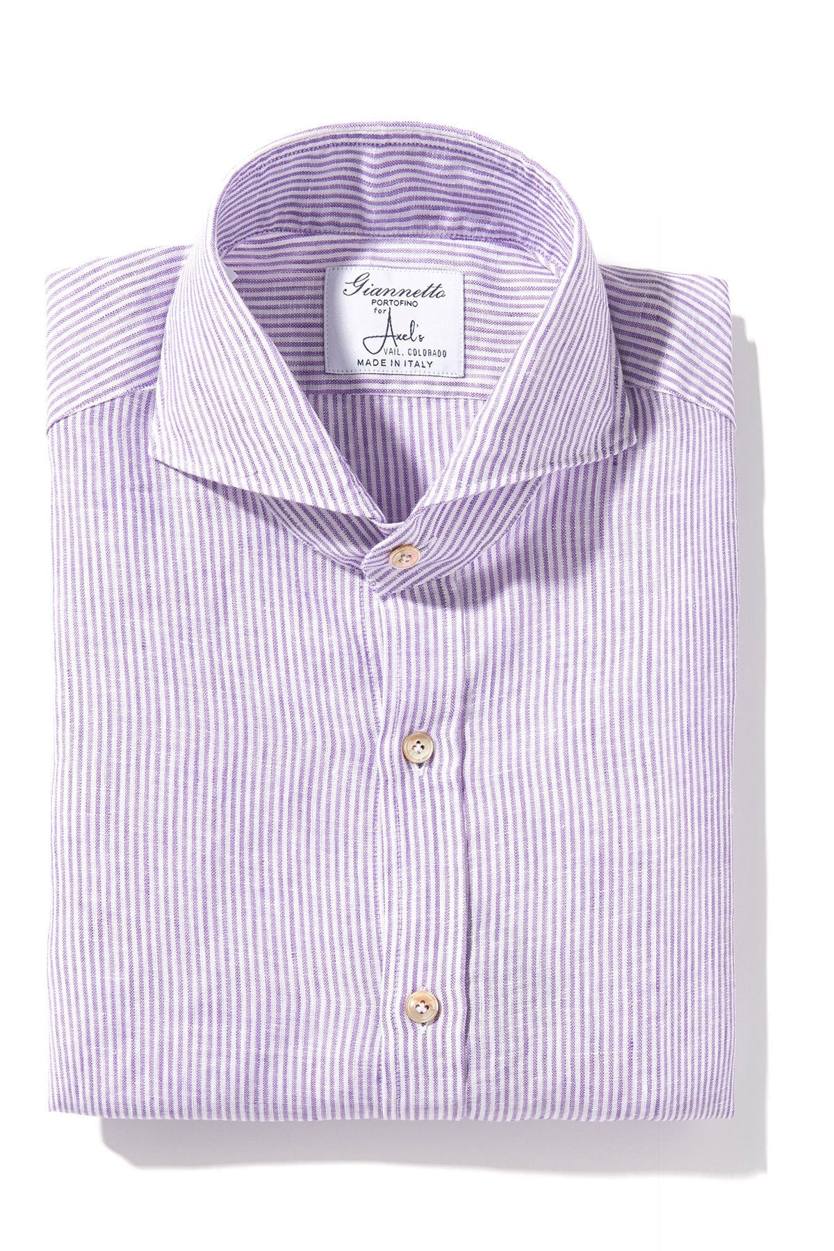Giannetto Portofino | Baggio Linen Sport Shirt | Mens - Shirts - Outpost