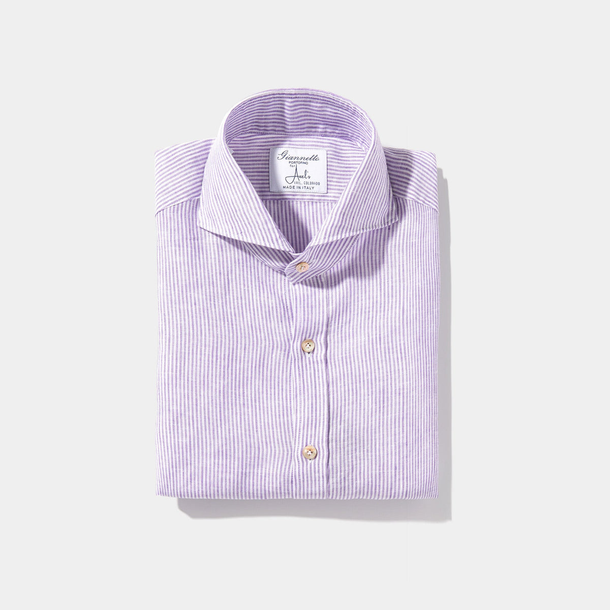 Giannetto Portofino | Baggio Linen Sport Shirt | Mens - Shirts - Outpost