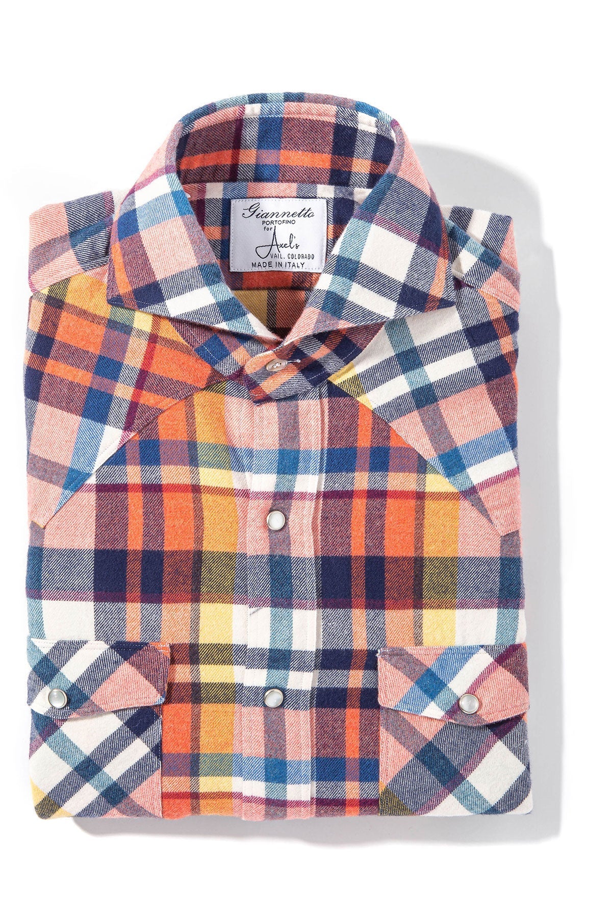 Giannetto Portofino | Boldy Western Snap Shirt | Mens - Shirts - Outpost