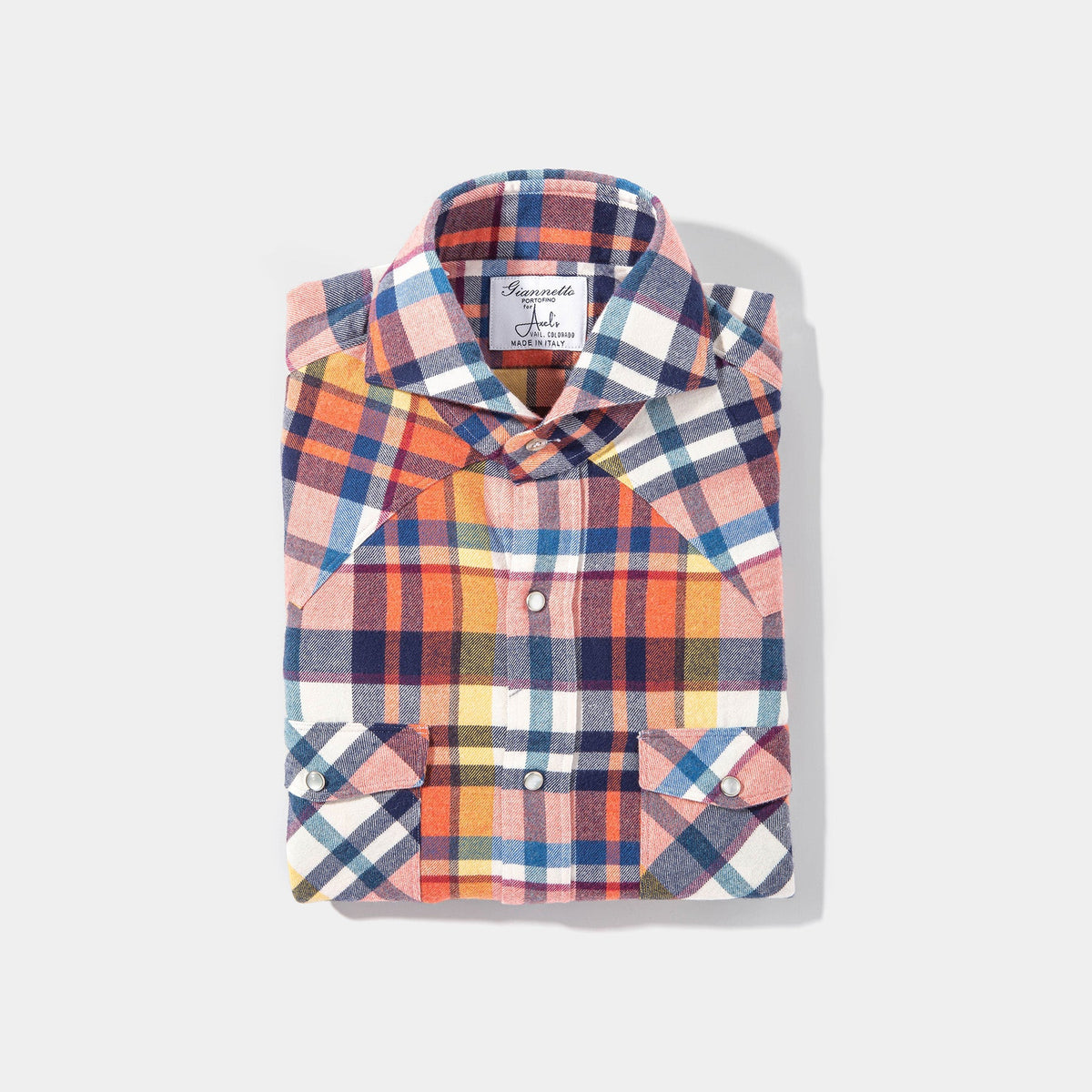 Giannetto Portofino | Boldy Western Snap Shirt | Mens - Shirts - Outpost