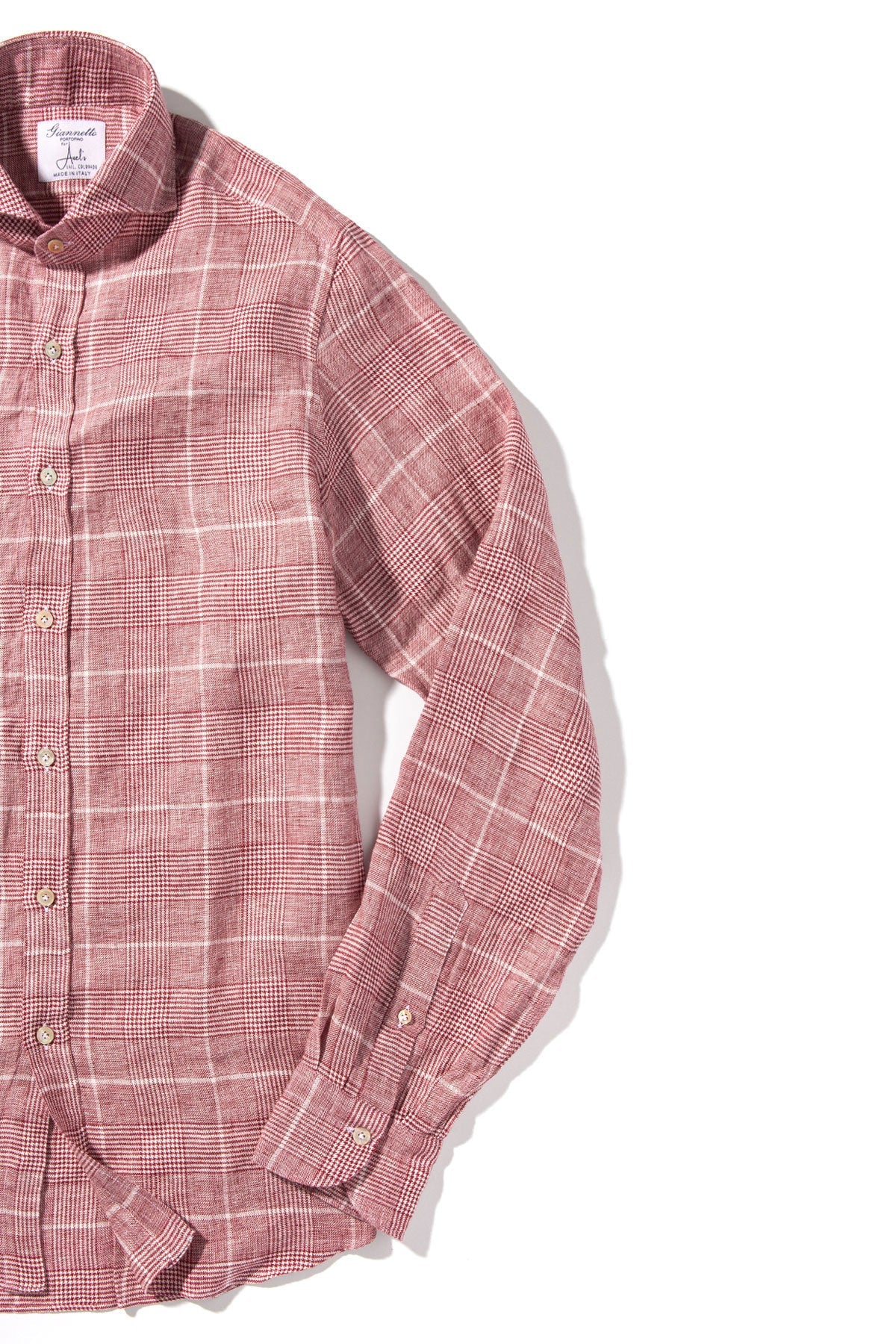 Giannetto Portofino | Ciro Linen Sport Shirt | Mens - Shirts - Outpost