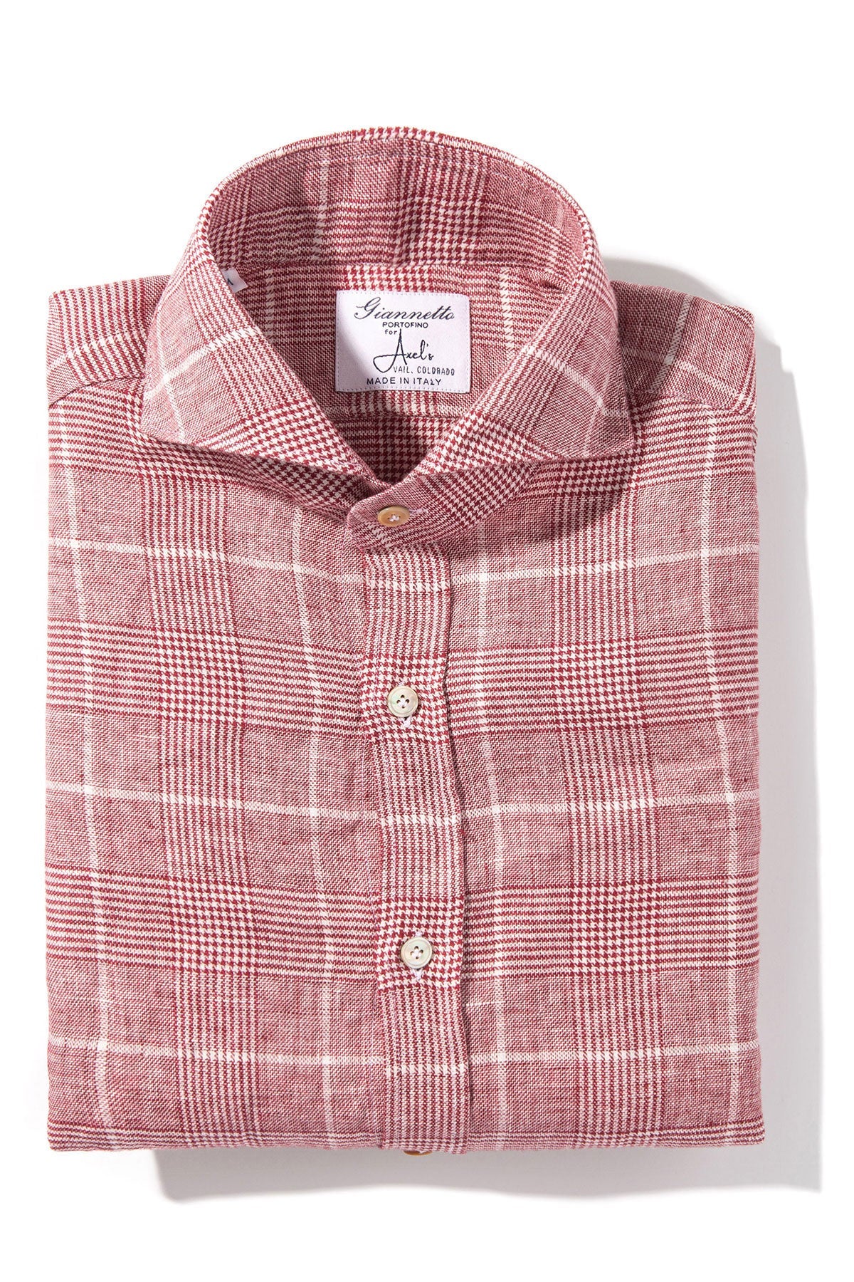 Giannetto Portofino | Ciro Linen Sport Shirt | Mens - Shirts - Outpost