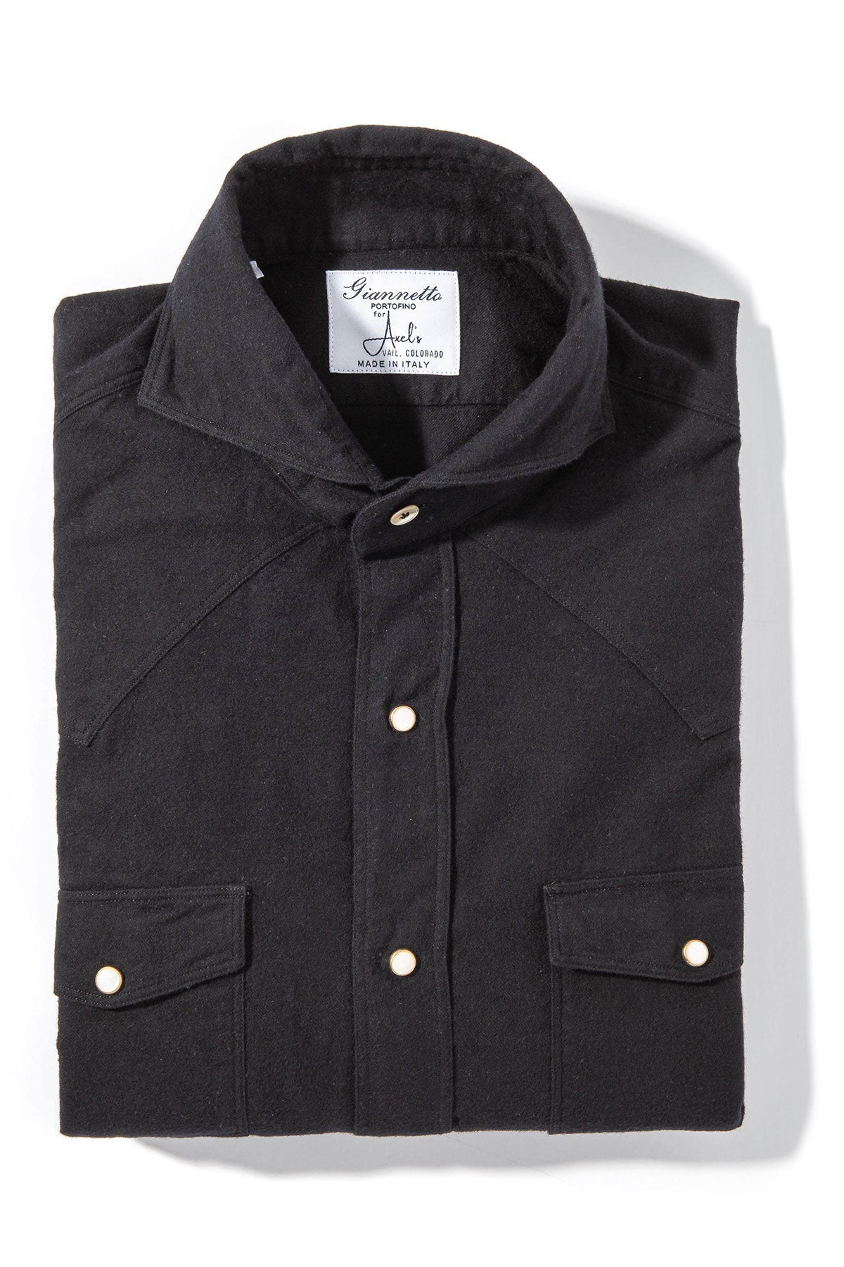 Giannetto Portofino | Dover Western Snap Shirt | Mens - Shirts - Outpost