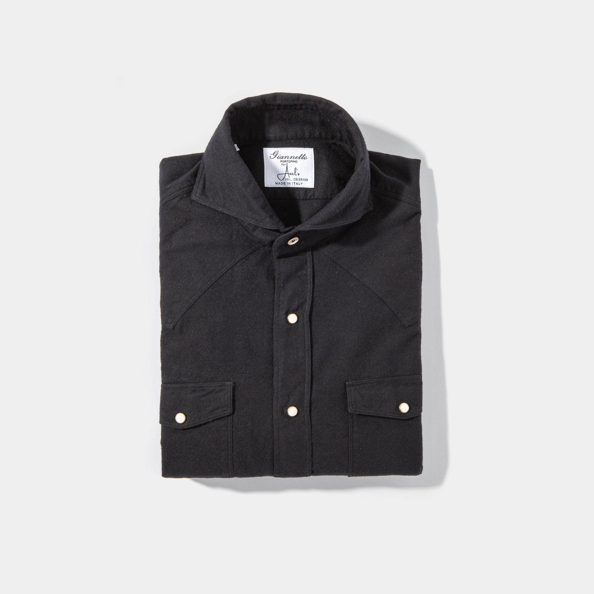 Giannetto Portofino | Dover Western Snap Shirt | Mens - Shirts - Outpost