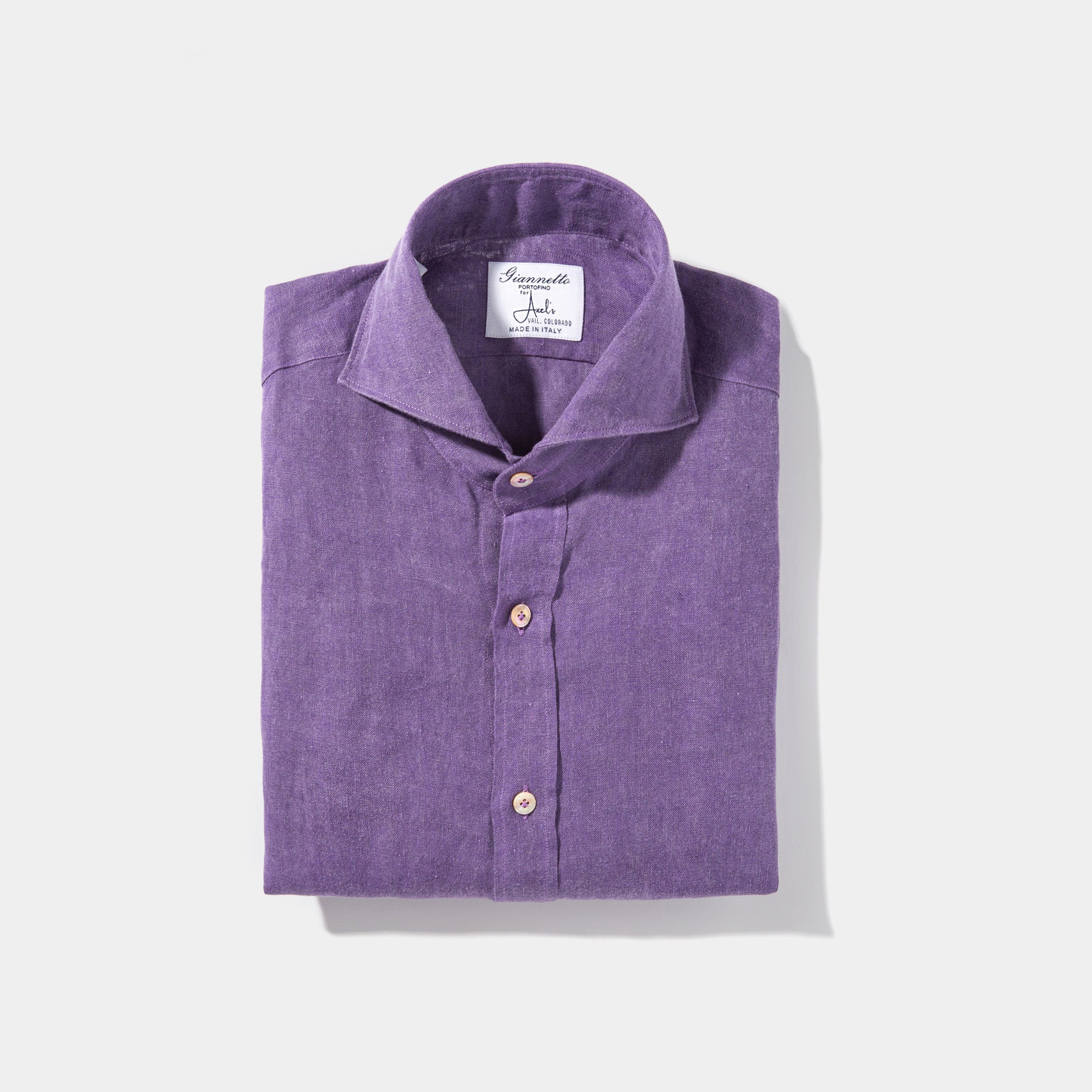 Giannetto Portofino | Roberto Linen Sport Shirt | Mens - Shirts - Outpost