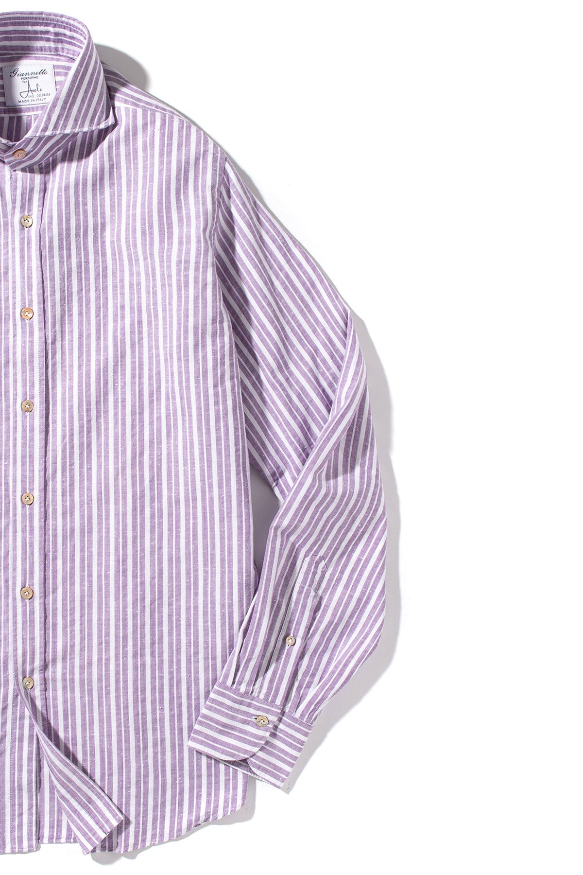 Giannetto Portofino | Tonali Linen Sport Shirt | Mens - Shirts - Outpost
