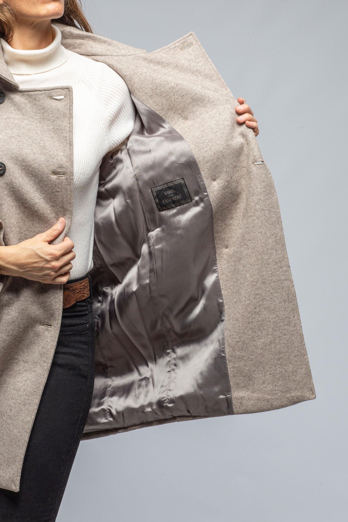Gimo's | Annies Double Breasted Coat | Warehouse - Ladies - Outerwear - Cloth