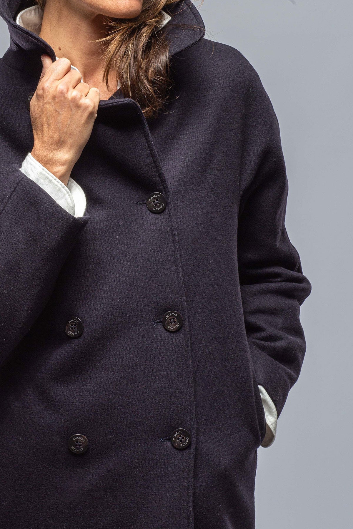 Gimo's | Annies Double Breasted Coat | Warehouse - Ladies - Outerwear - Cloth