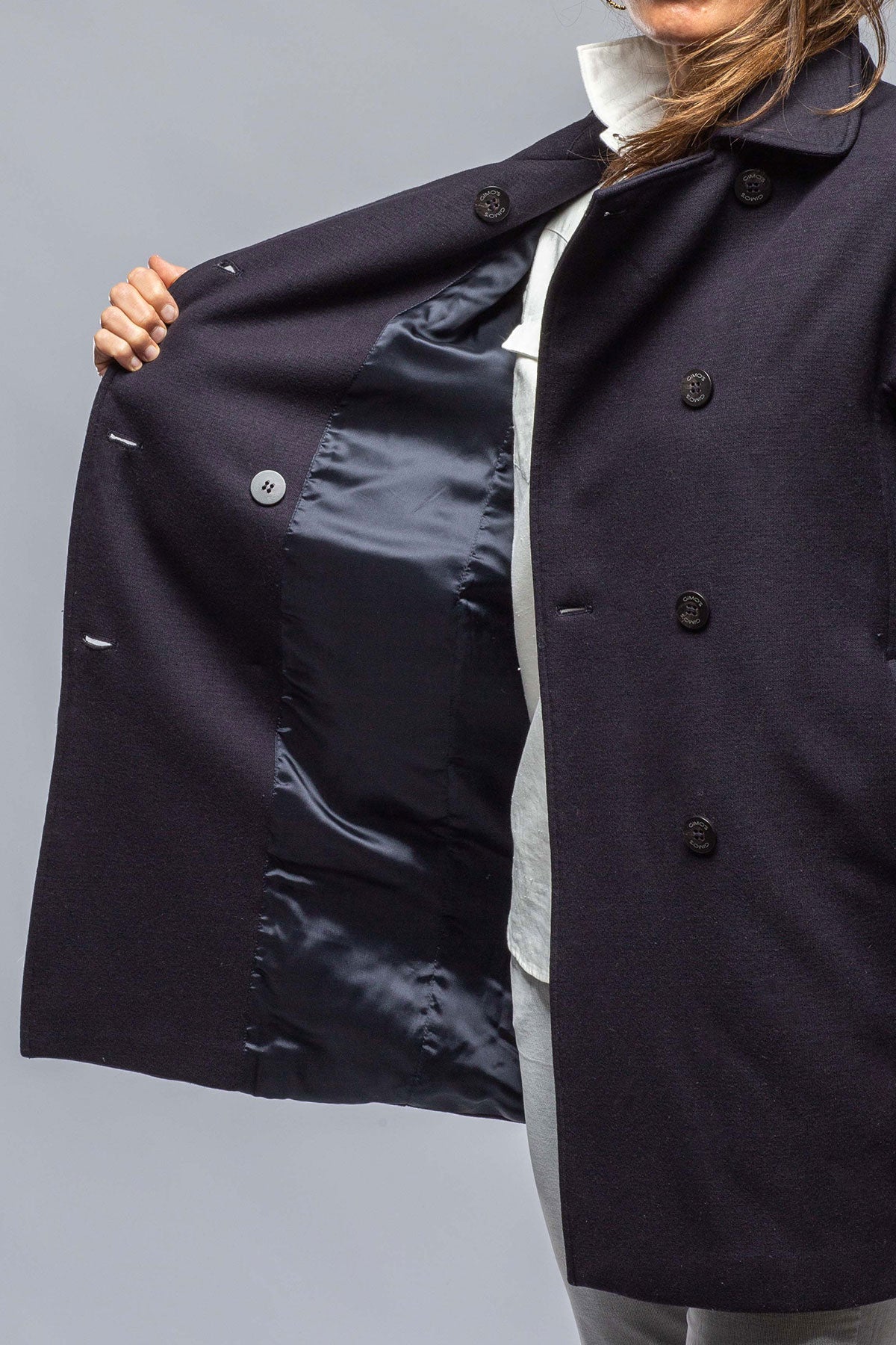 Gimo's | Annies Double Breasted Coat | Warehouse - Ladies - Outerwear - Cloth