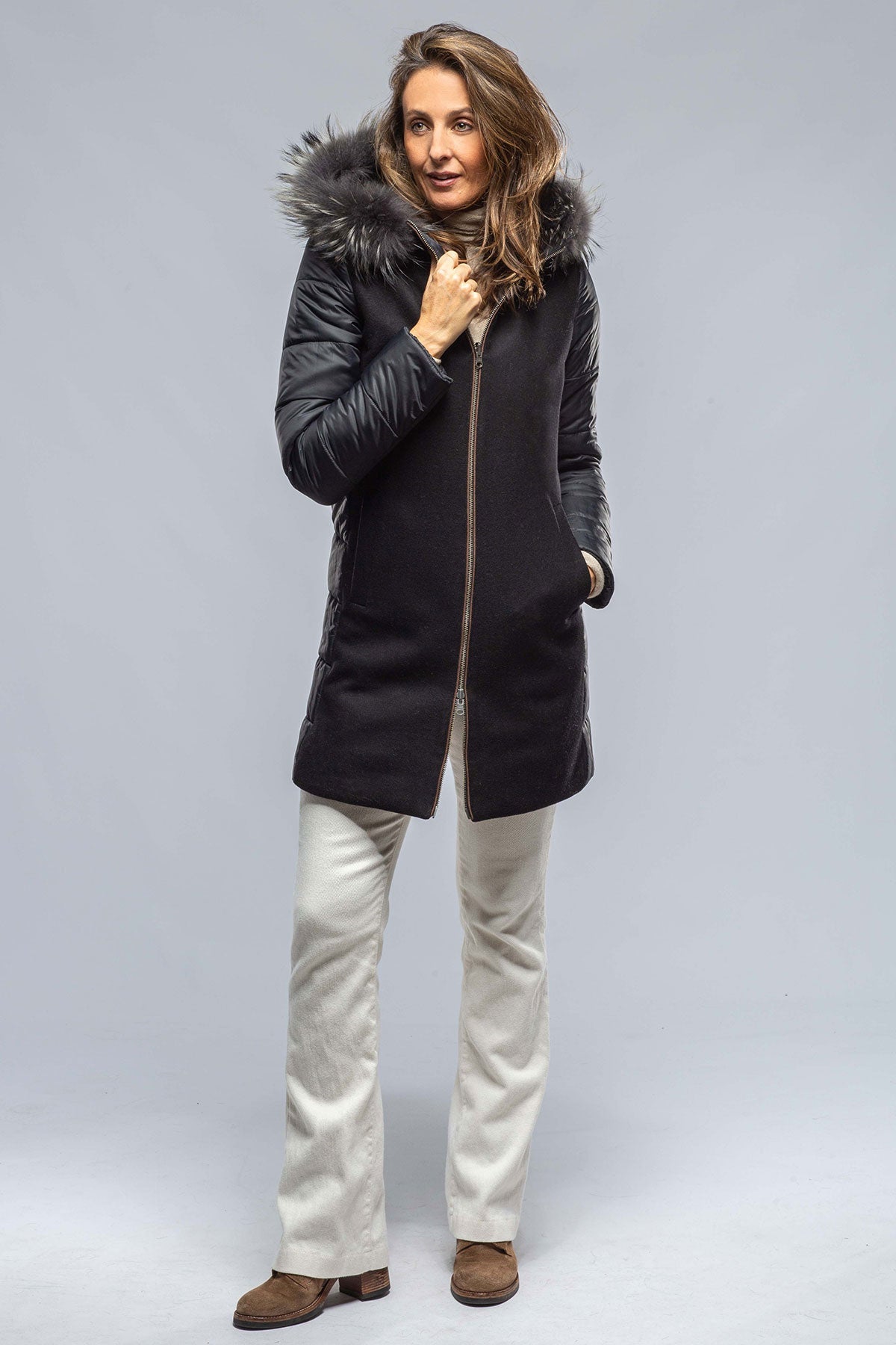 Gimo's Candice Wool/Cashmere Reversible Coat Warehouse - Ladies - Outerwear - Cloth