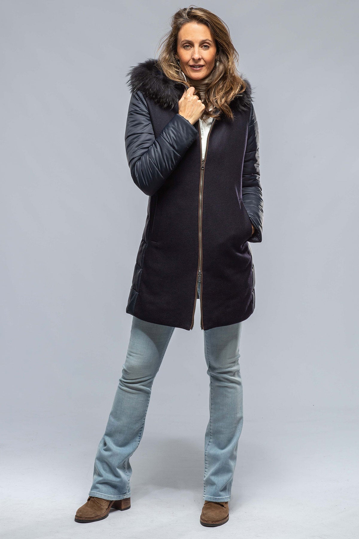 Gimo's | Candice Wool/Cashmere Reversible Coat | Warehouse - Ladies - Outerwear - Cloth