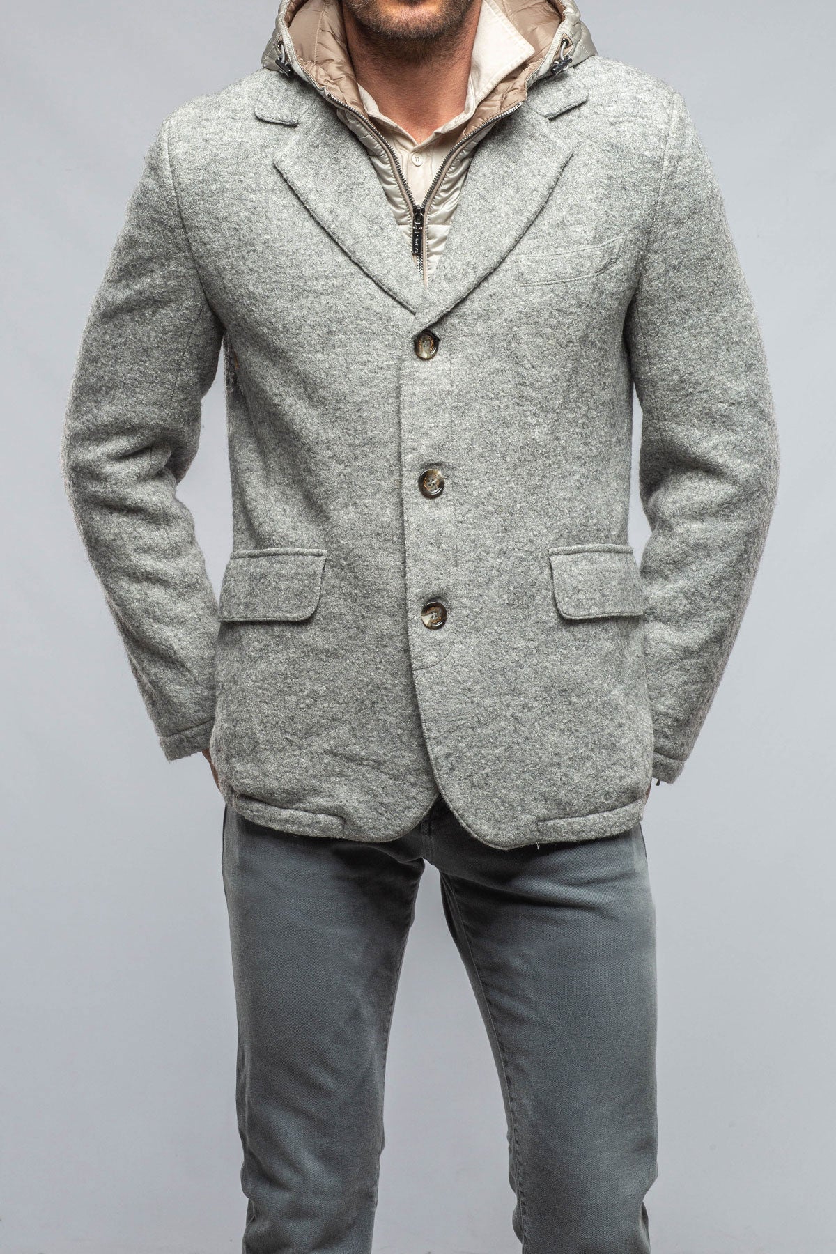 Gimo's | Carmichael Wool/Mohair Jacket | Warehouse - Mens - Outerwear - Cloth