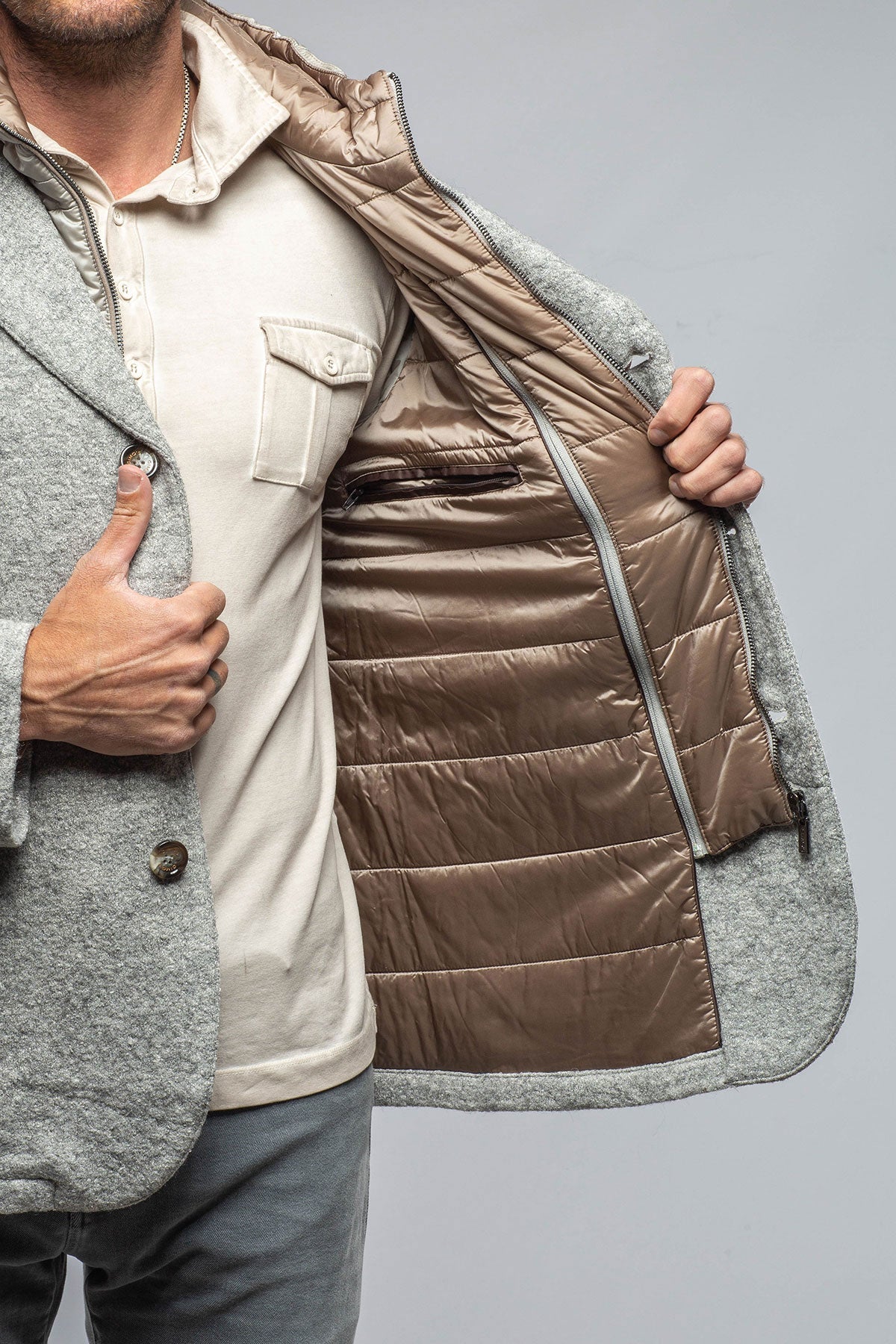 Gimo's | Carmichael Wool/Mohair Jacket | Warehouse - Mens - Outerwear - Cloth